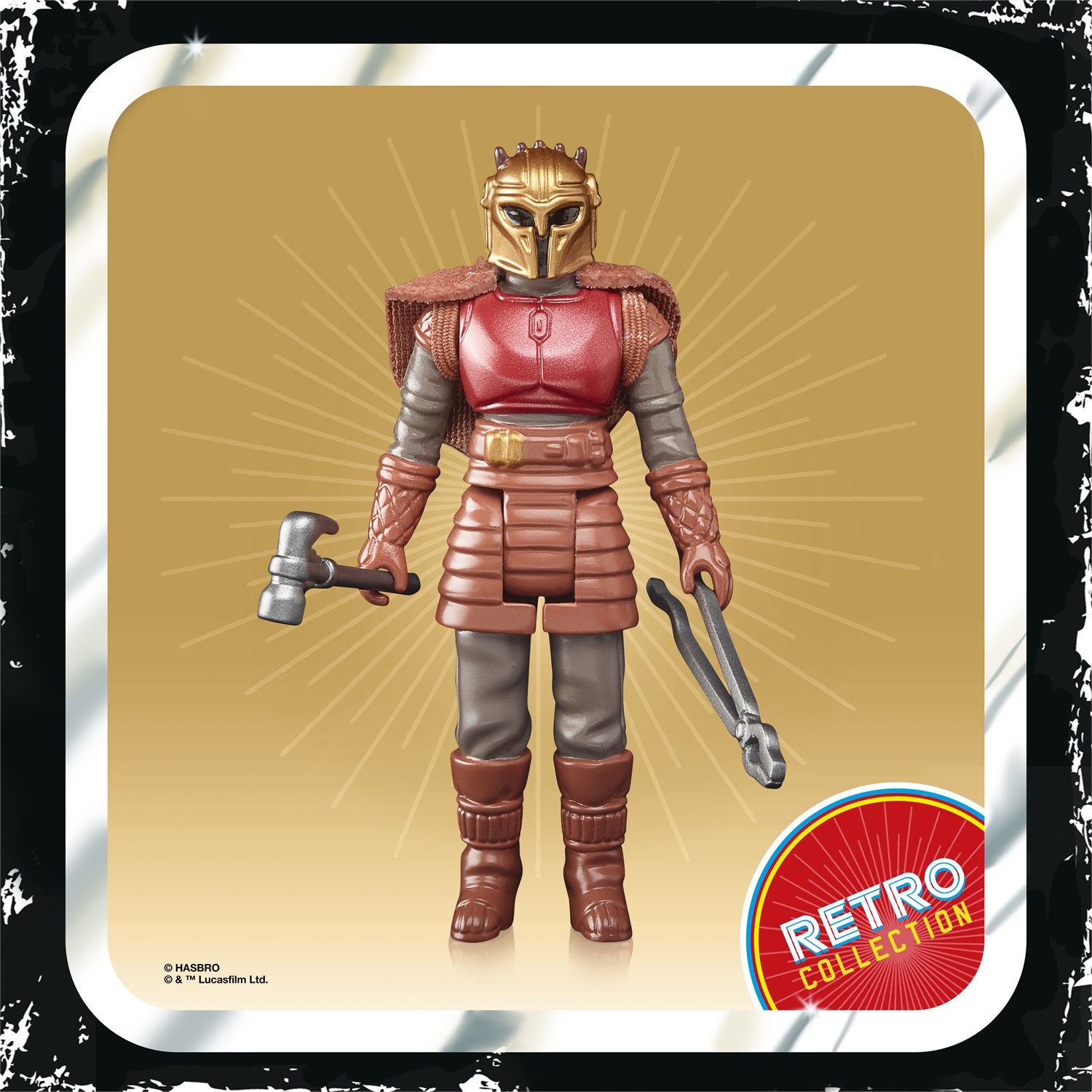 Hasbro Star Wars Retro Collection The Armorer 9.5 cm Action Figure - Licenza Ufficiale, Toys per Bambini dai 4 Anni in Su