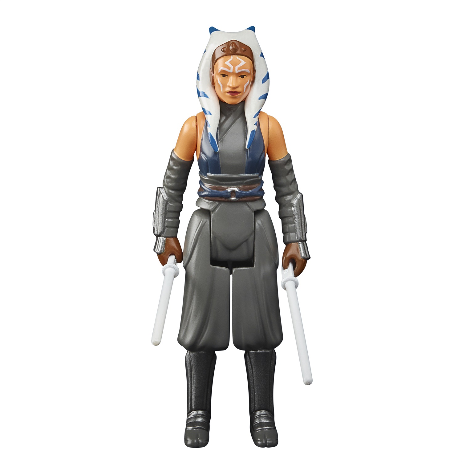 Hasbro F4459 Retro Collection Ahsoka Tano Action Figure 9.5 cm - The Mandalorian, Collezionabile per Bambini dai 4 Anni in Su, Multicolore