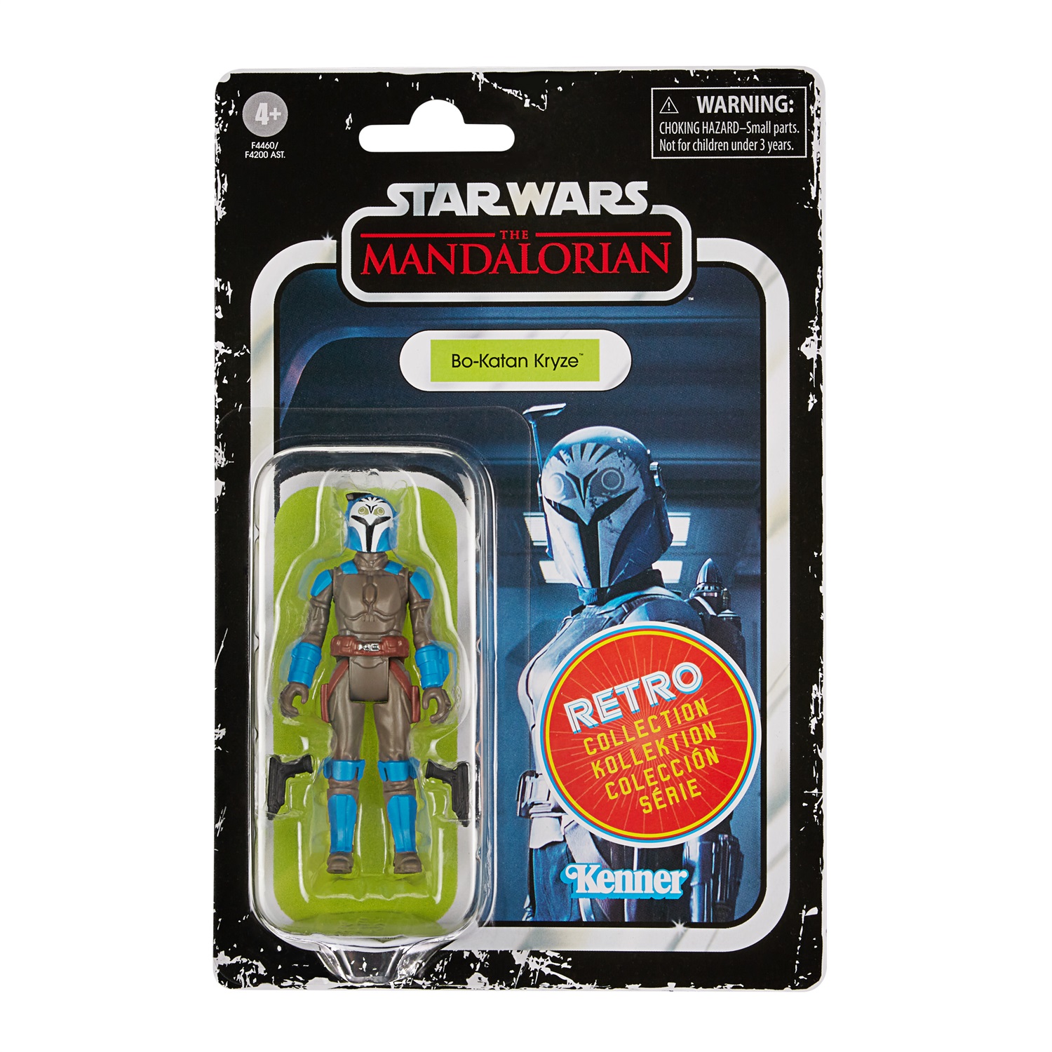 Hasbro Star Wars Retro Collection Bo-Katan Kryze Action Figure 9.5 cm - The Mandalorian, Multicolore, per Bambini dai 4 Anni in Su