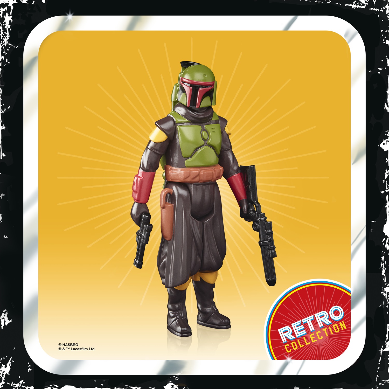 Hasbro Retro Collection Boba Fett (Morak) 9.5 cm - Action Figure Collezionabile The Mandalorian per Bambini dai 4 Anni in Su, Multicolore