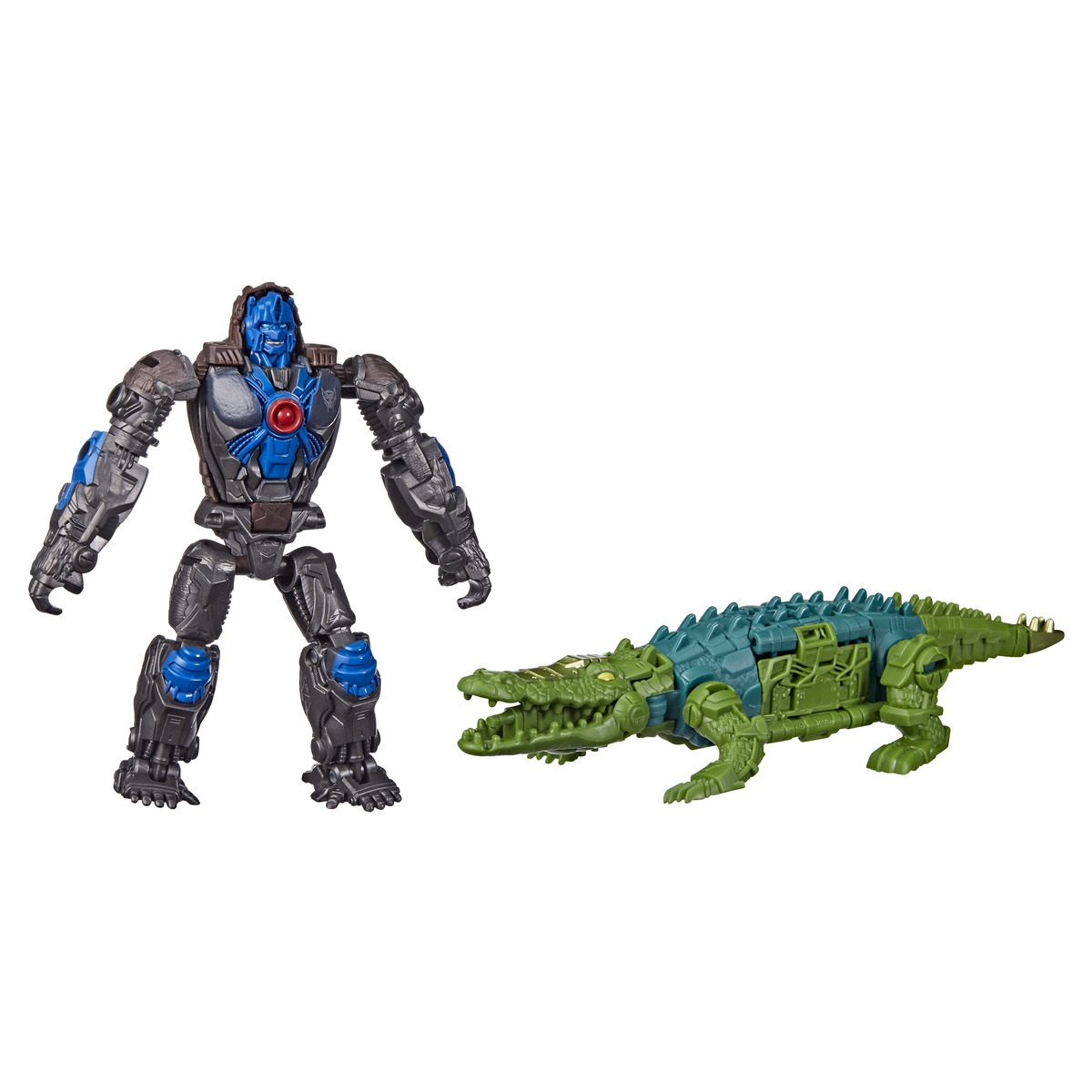 Transformers Il Risveglio - Beast Alliance Beast Combiner, Confezione da 2 con Optimus Primal e Skullcruncher, Giocattoli da 12,5 cm per Bambini dai 6 Anni in Su