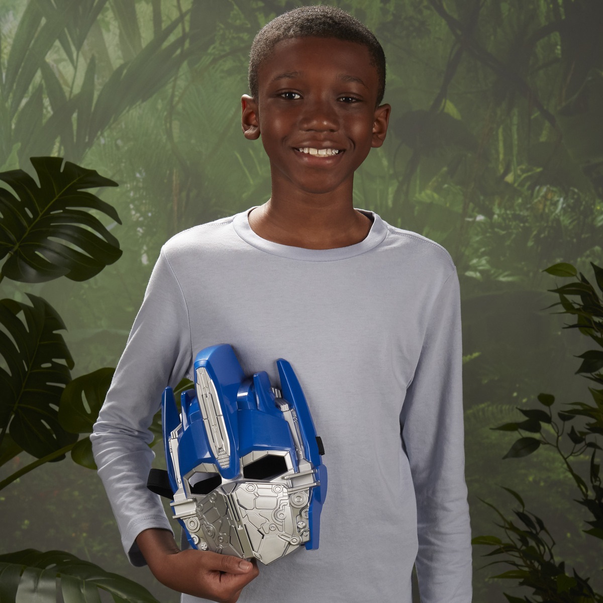 Transformers - Maschera per Roleplay di Optimus Prime Ispirata al Film Risveglio, 25 cm, per Bambini e Bambine dai 5 Anni in Su