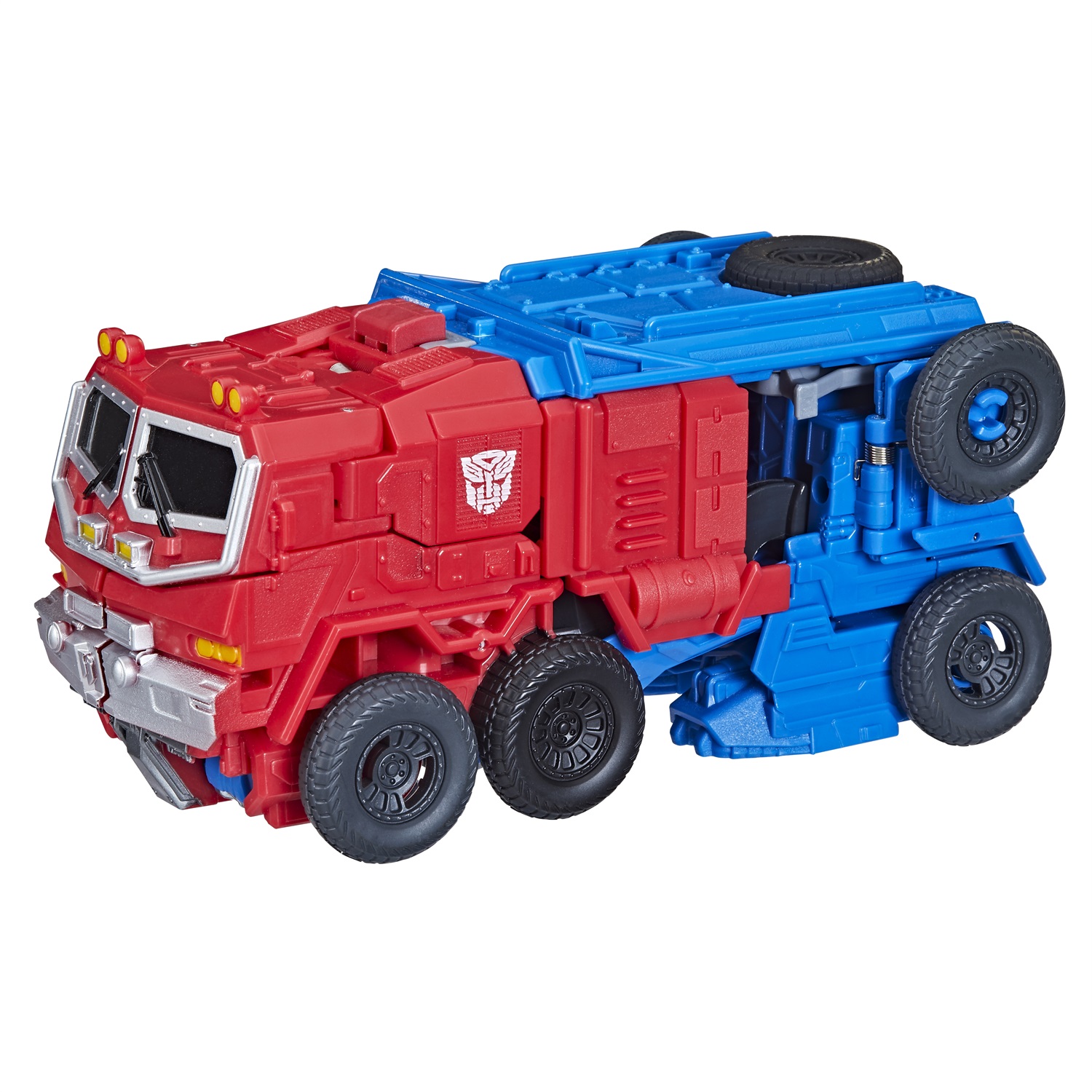Transformers: Il Risveglio - Action Figure Convertibile Smash Changer di Optimus Prime da 22,5 cm per Bambini dai 6 Anni in Su