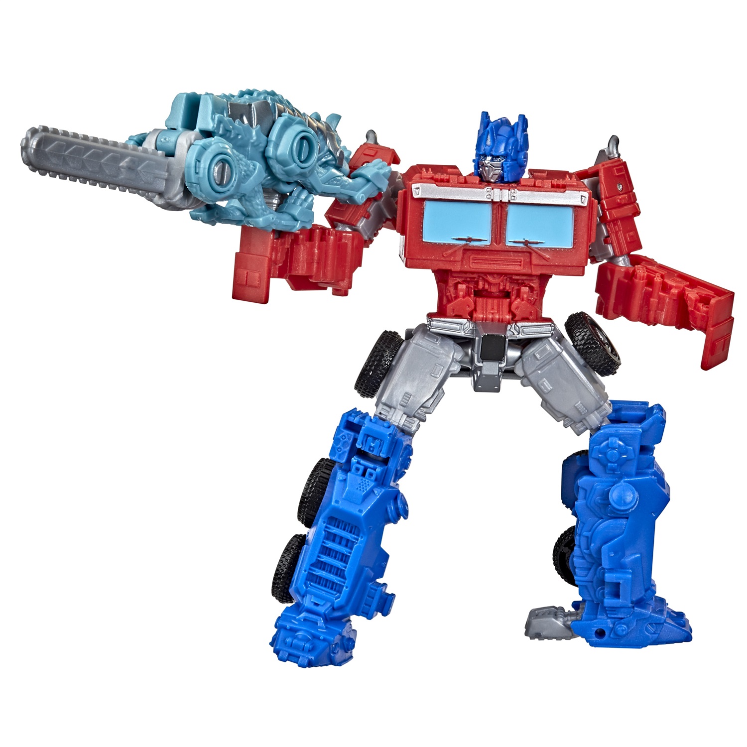 Hasbro Transformers: Il Risveglio, Beast Alliance, Beast Weaponizers - Confezione da 2 con Giocattolo Optimus Prime e Chainclaw, dai 6 Anni in su, Scala 12,5 cm