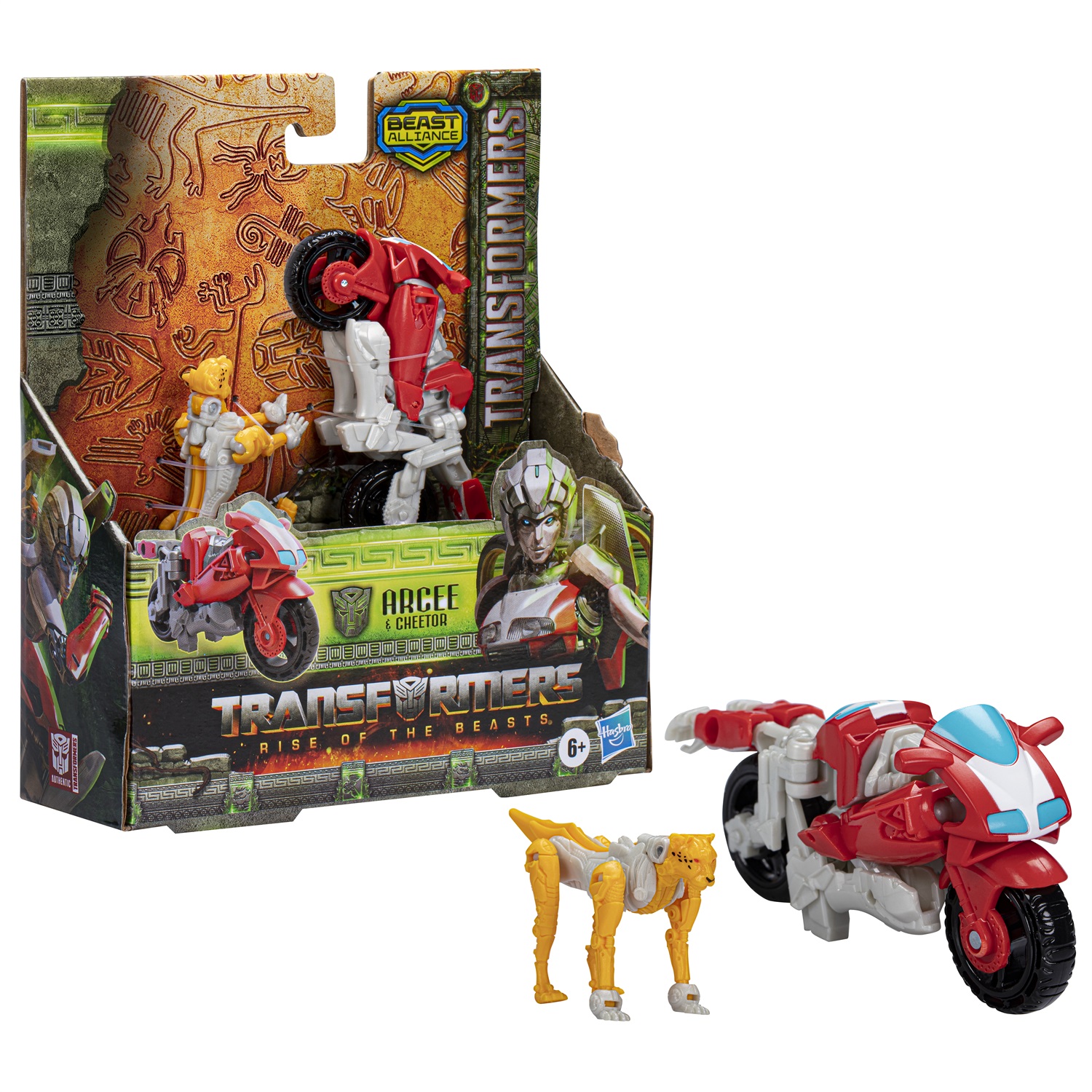 Transformers Il Risveglio - Beast Alliance Arcee e Cheetor, Action Figure da 12,5 cm, Confezione da 2 Personaggi per Bambini dai 6 Anni