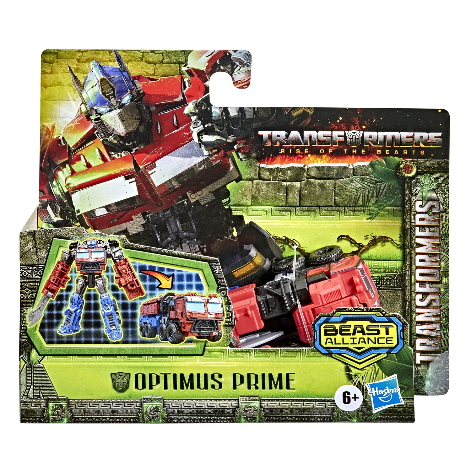 Transformers: Il Risveglio - Beast Alliance, Battle Changers, Action Figure di Optimus Prime da 11 cm, dai 6 Anni in su