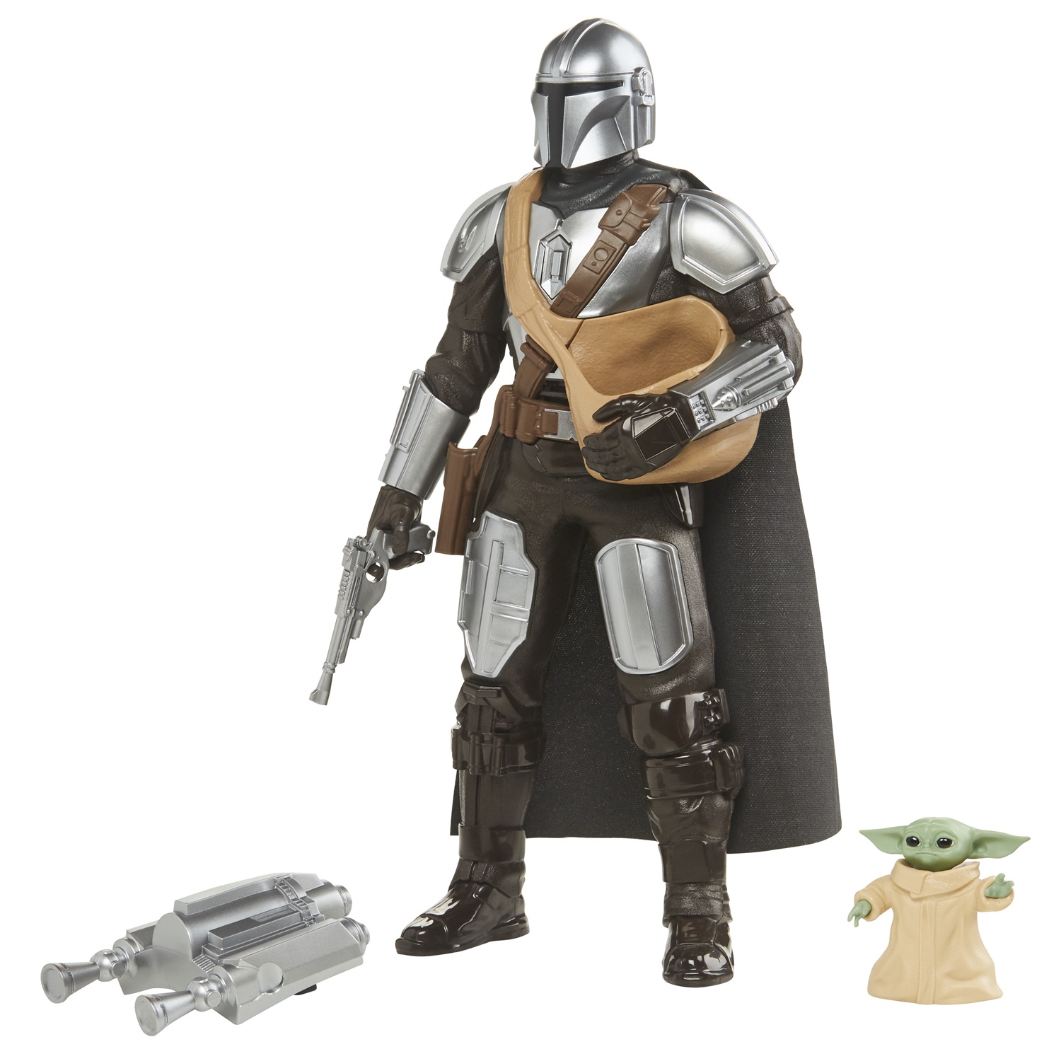 Hasbro Star Wars The Mandalorian & Grogu - Action Figure Elettroniche Interattive da 30 cm per Bambini dai 4 Anni in Su