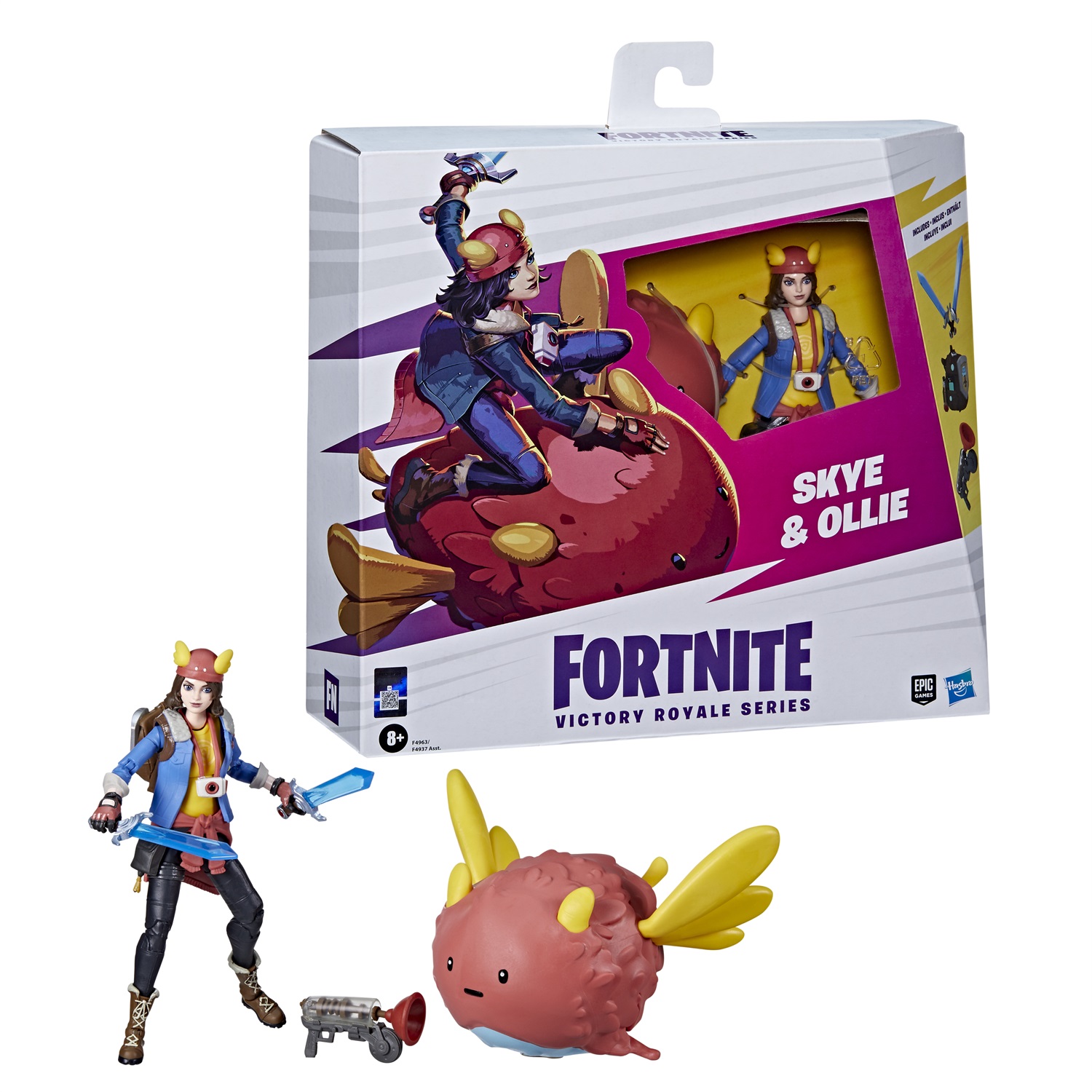 Hasbro Fortnite Victory Royale Series Action Figure Skye e Ollie 15 cm con Accessori - A partire dagli 8 anni