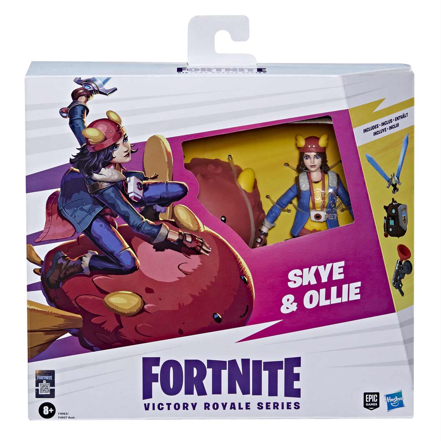 Hasbro Fortnite Victory Royale Series Action Figure Skye e Ollie 15 cm con Accessori - A partire dagli 8 anni