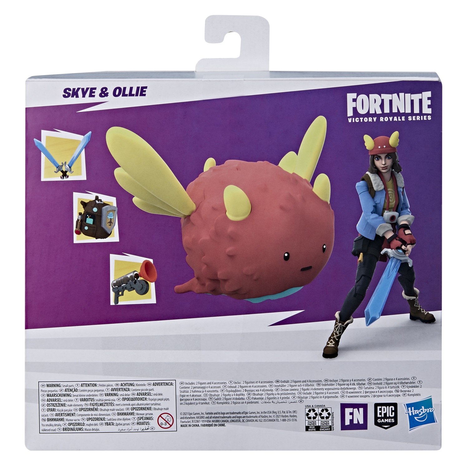 Hasbro Fortnite Victory Royale Series Action Figure Skye e Ollie 15 cm con Accessori - A partire dagli 8 anni
