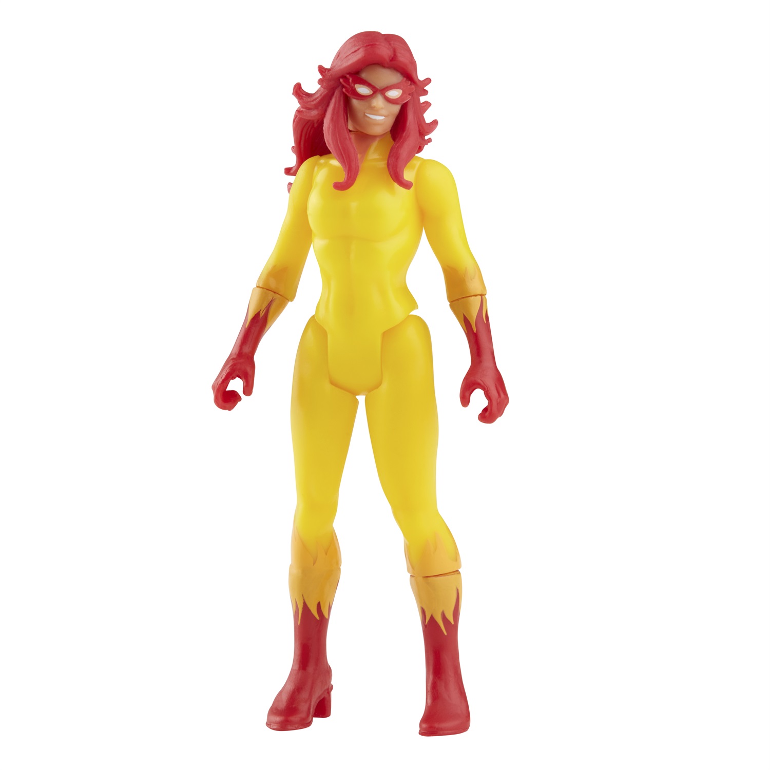 Marvel Hasbro Legends Series Retro 375 Collection - Action Figure Collezionabile Marvel's Firestar da 9,5 cm, dai 4 anni in su, Confezione Vintage