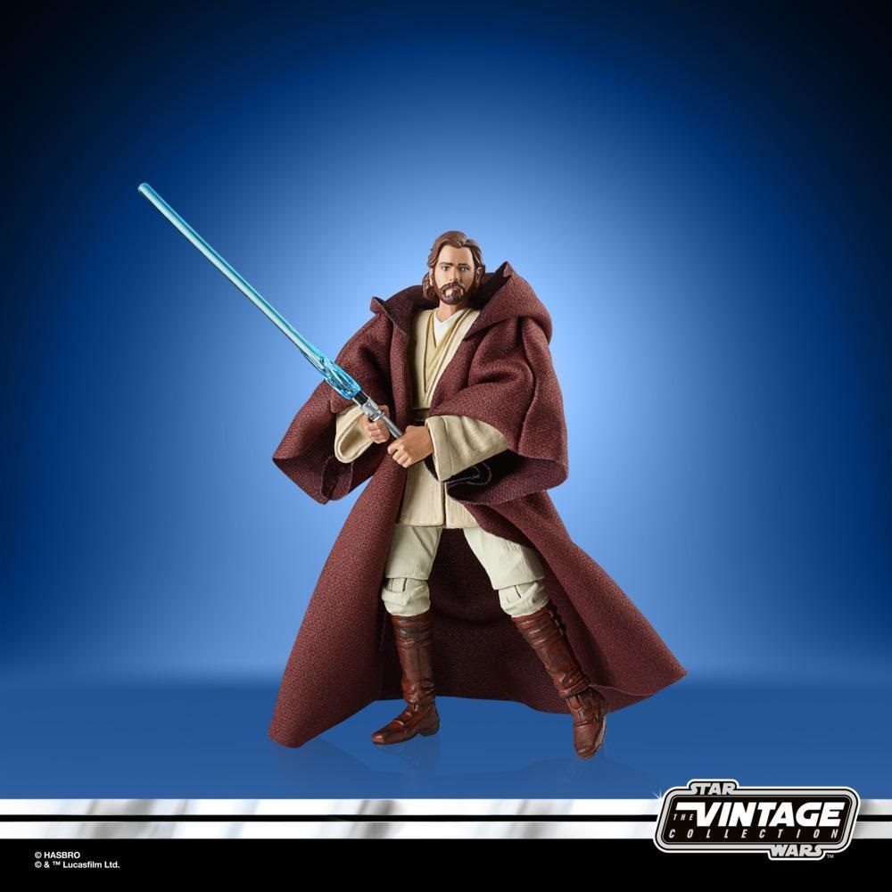 Hasbro The Vintage Collection Obi-Wan Kenobi Action Figure VC31 - Attack of The Clones, Multi-Colored, per Bambini 4 Anni e Oltre