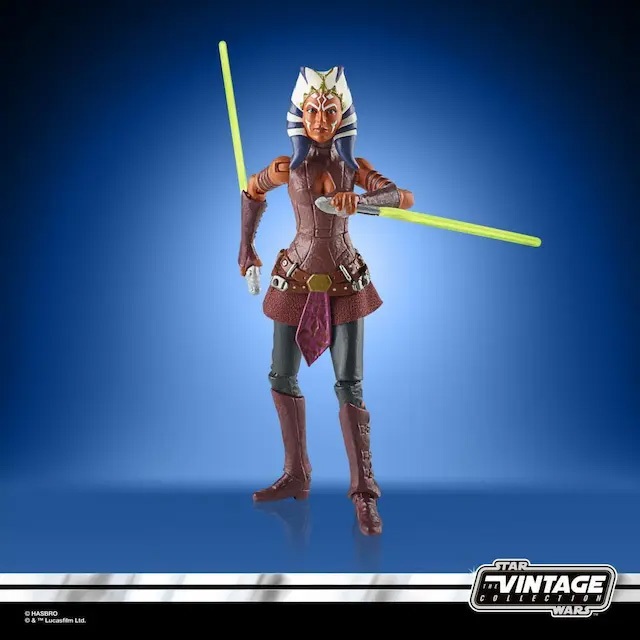 Hasbro Ahsoka Toy VC102 - The Vintage Collection 9.5 cm Action Figure di Ahsoka Tano, Multicolore, per Bambini dai 4 Anni in Su