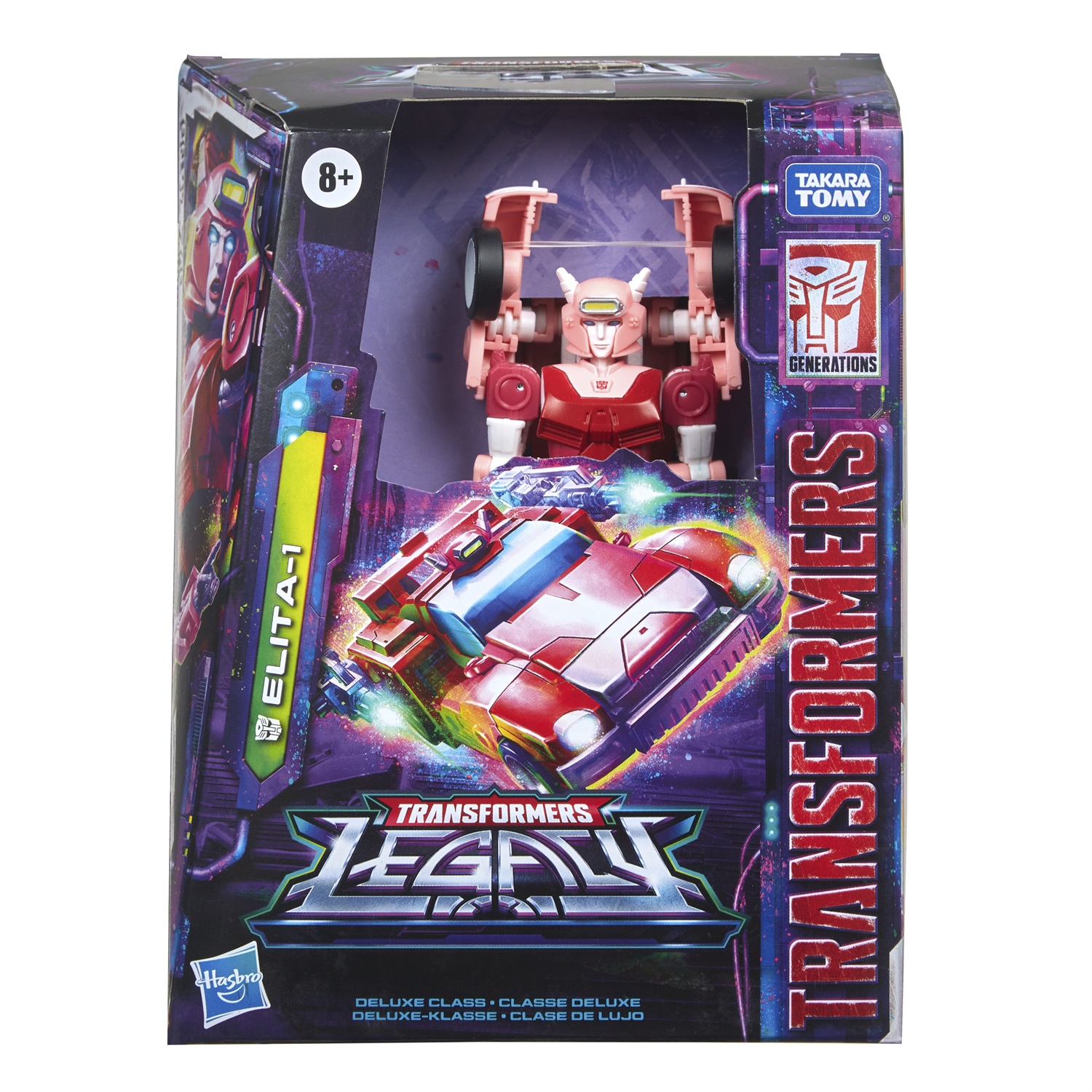 Hasbro Transformers Legacy Elita-1 - Action Figure da 14 cm ispirata a Transformers G1, per bambini dagli 8 anni in su