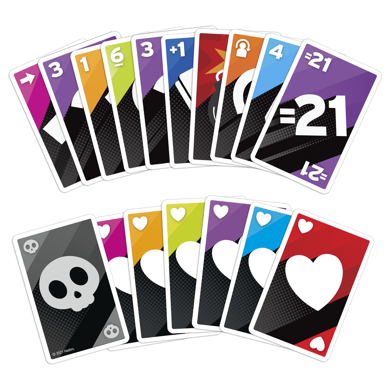 Hasbro Gaming 5 Alive - Gioco di Carte Veloce per Famiglie, Divertente e Impegnativo, dai 8 Anni in Su, per 2-6 Giocatori