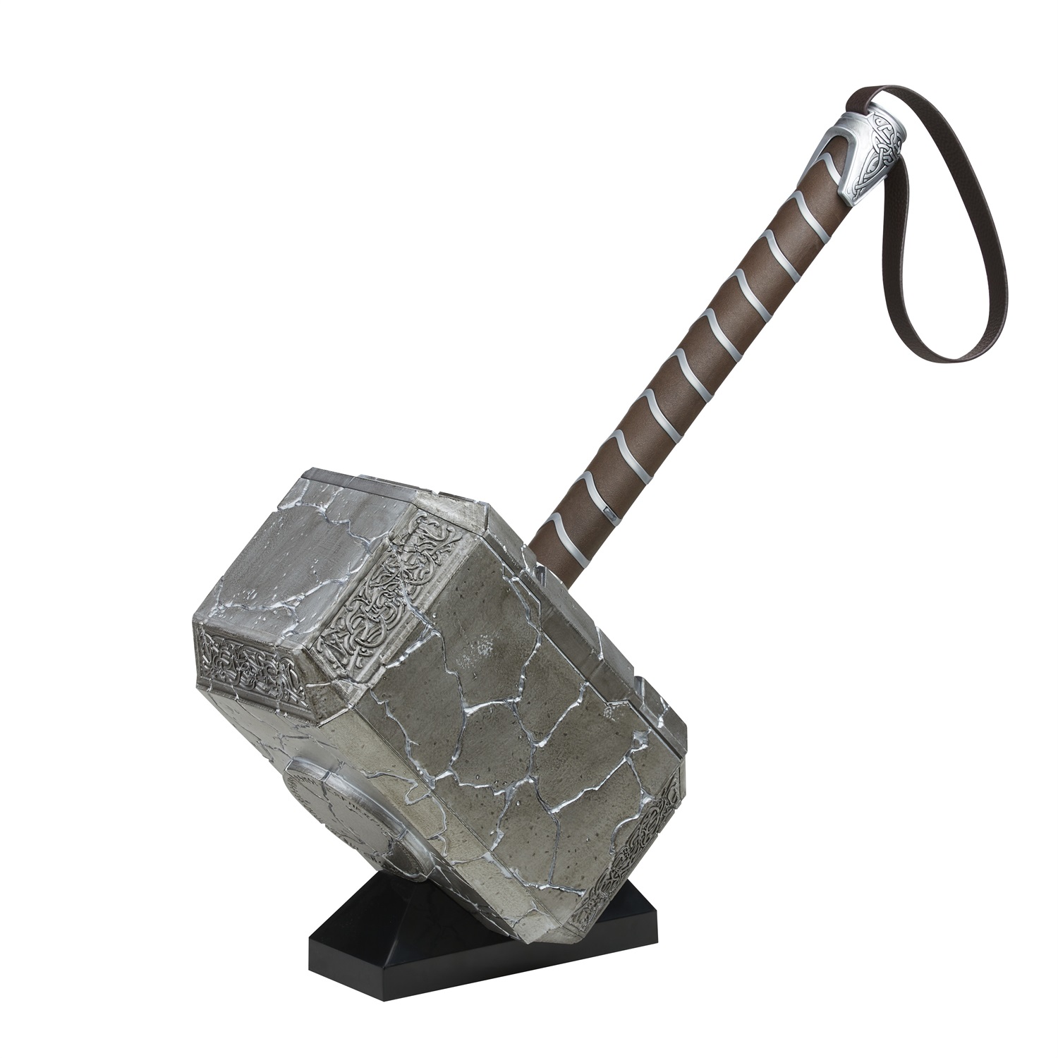 Hasbro Marvel Legends Mjolnir 1:1 - Martello Elettronico per Roleplay con Luci e Suoni - Ispirato a Thor: Love and Thunder
