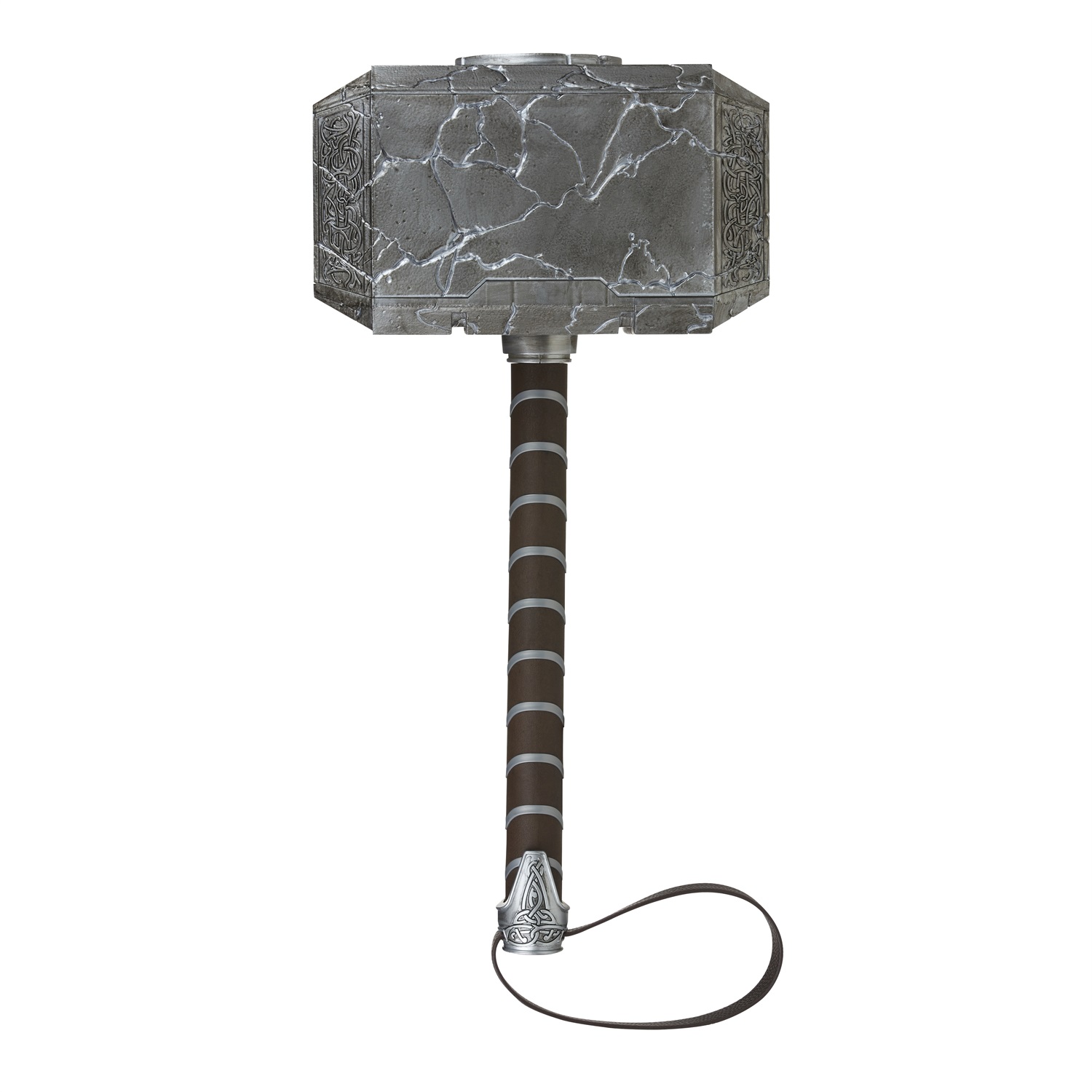 Hasbro Marvel Legends Mjolnir 1:1 - Martello Elettronico per Roleplay con Luci e Suoni - Ispirato a Thor: Love and Thunder