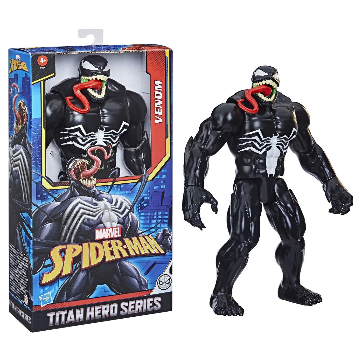 Hasbro Spider-Man Titan Hero Series Deluxe Venom - Action Figure da 30 cm in Plastica per Bambini dai 4 Anni