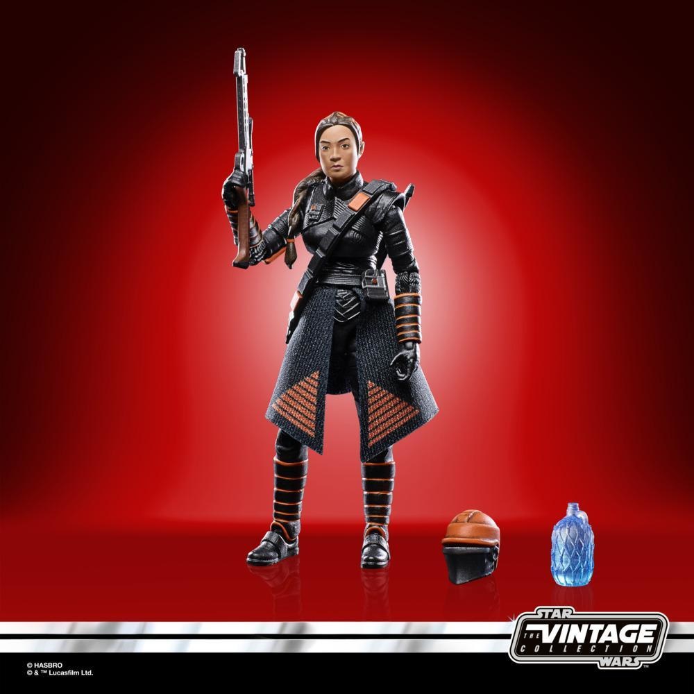 Hasbro Star Wars Fennec Shand Action Figure - The Vintage Collection, 9.5 cm, The Book of Boba Fett, Multicolore, per Bambini dai 4 Anni in Su