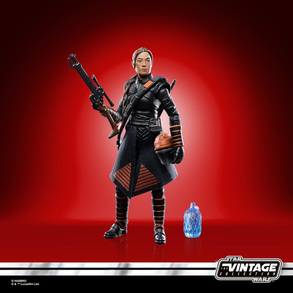 Hasbro Star Wars Fennec Shand Action Figure - The Vintage Collection, 9.5 cm, The Book of Boba Fett, Multicolore, per Bambini dai 4 Anni in Su