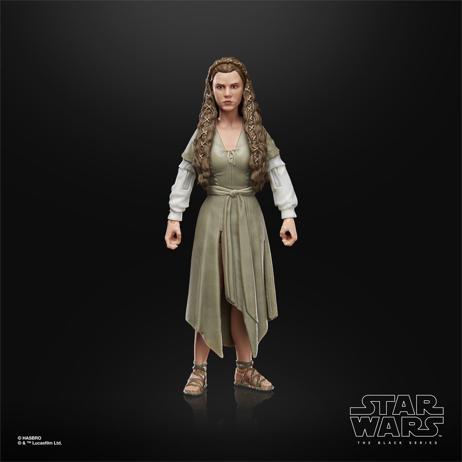 Hasbro Star Wars The Black Series Principessa Leia Organa Ewok Village Action Figure 15 cm - Ispirata al Film Ritorno dello Jedi