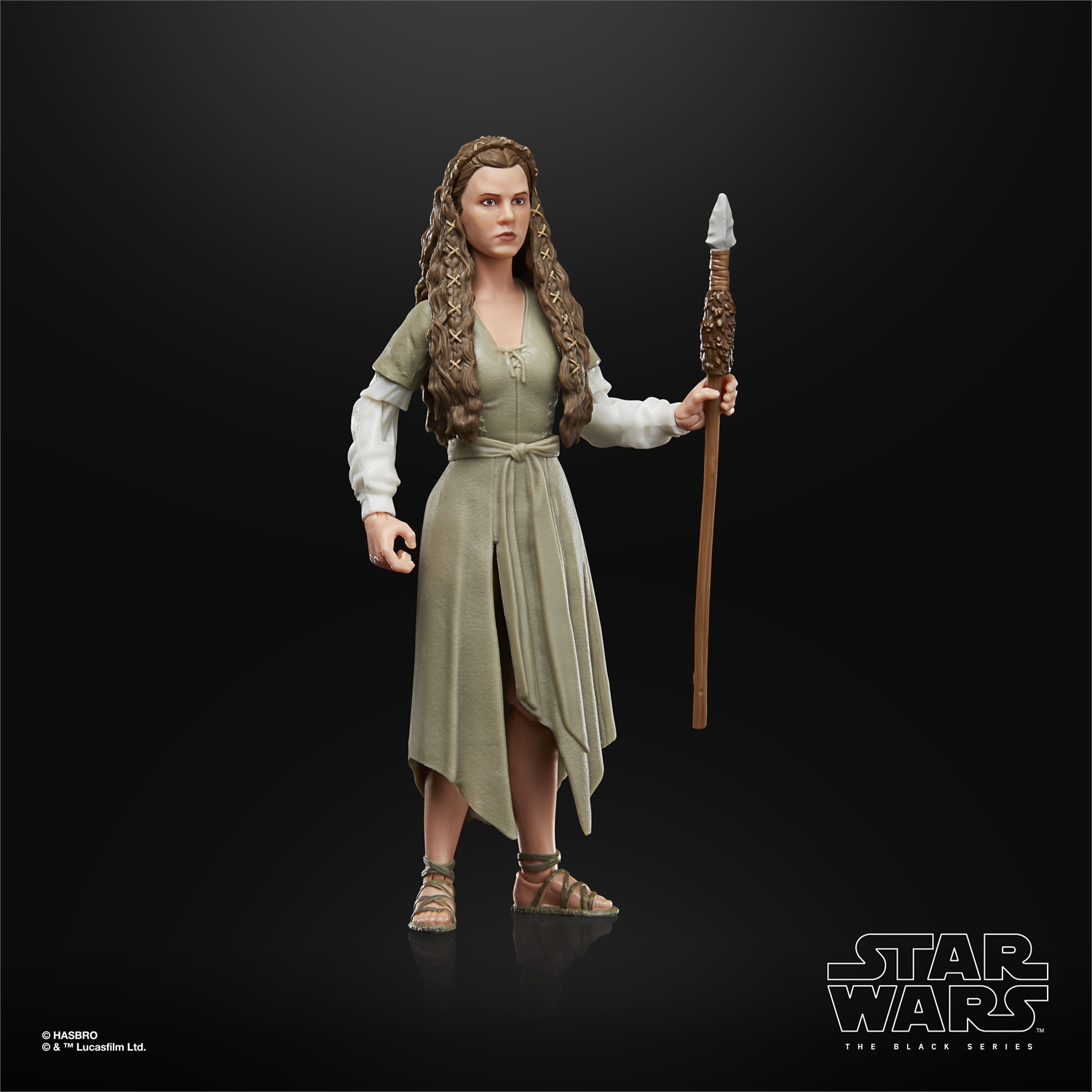 Hasbro Star Wars The Black Series Principessa Leia Organa Ewok Village Action Figure 15 cm - Ispirata al Film Ritorno dello Jedi