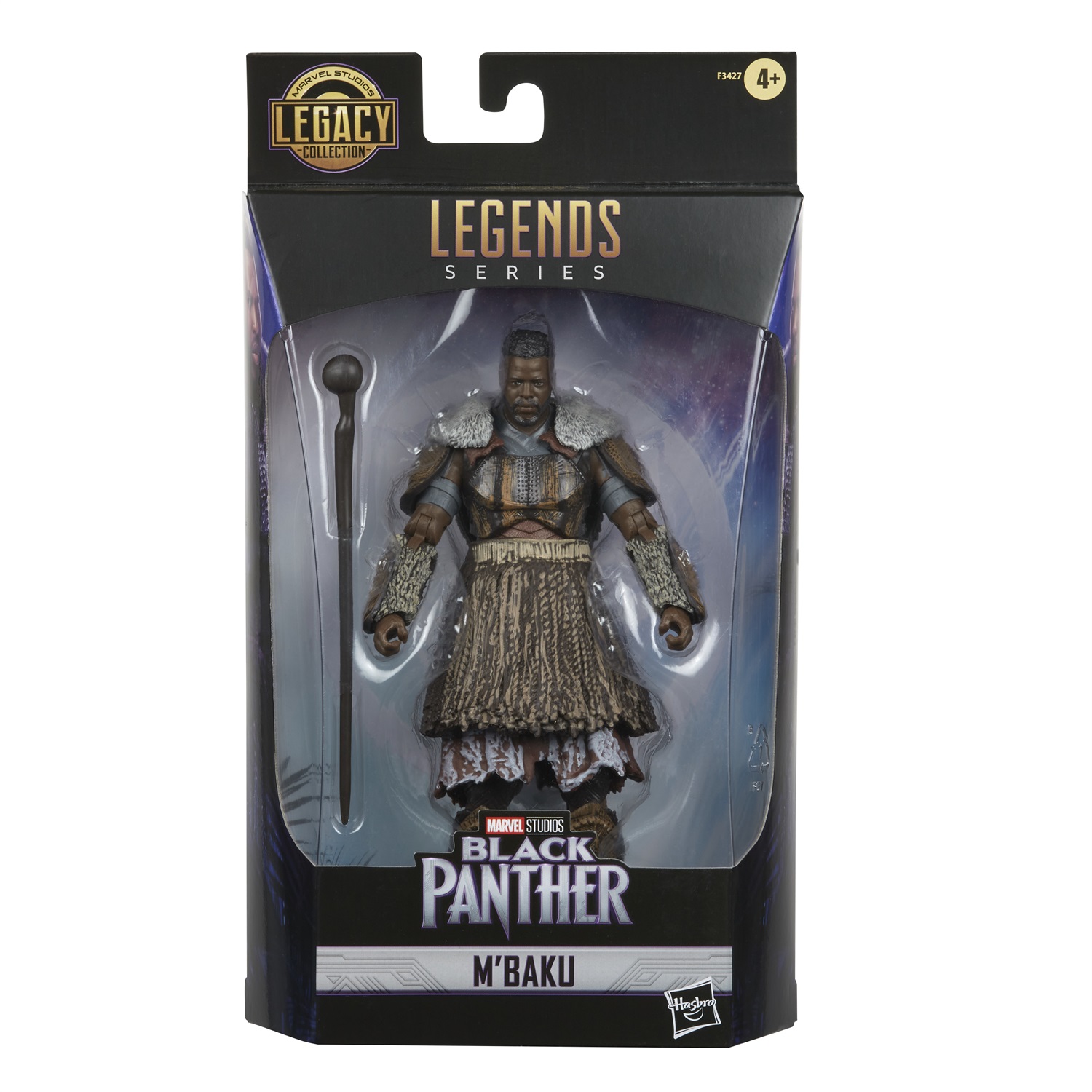 Hasbro Marvel Legends BLP M'Baku Action Figure - Alta Qualità