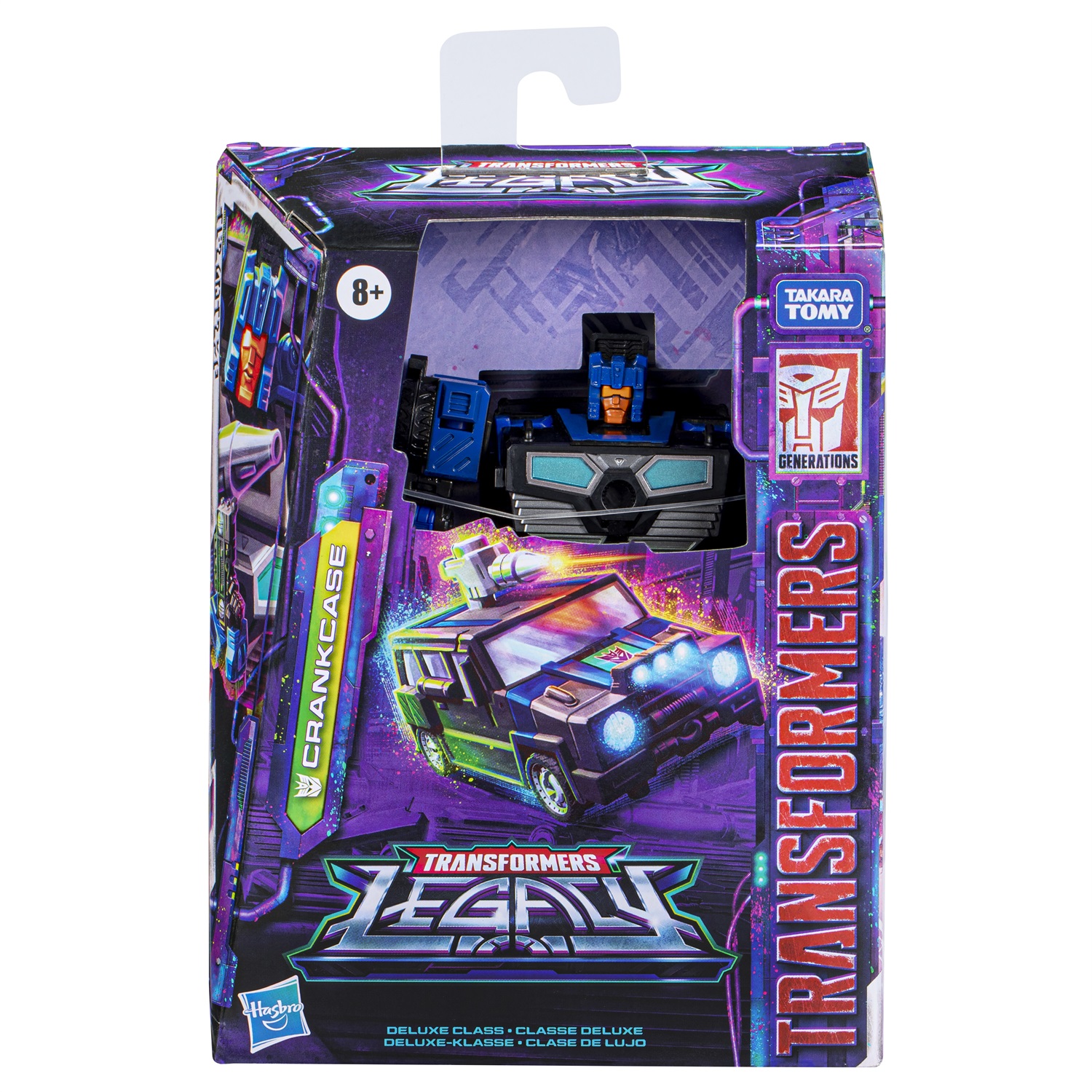 Hasbro Transformers: Legacy Generations Crankcase - Action Figure 14 cm, Ispirato a Transformers G1, per Bambini dagli 8 Anni in Su