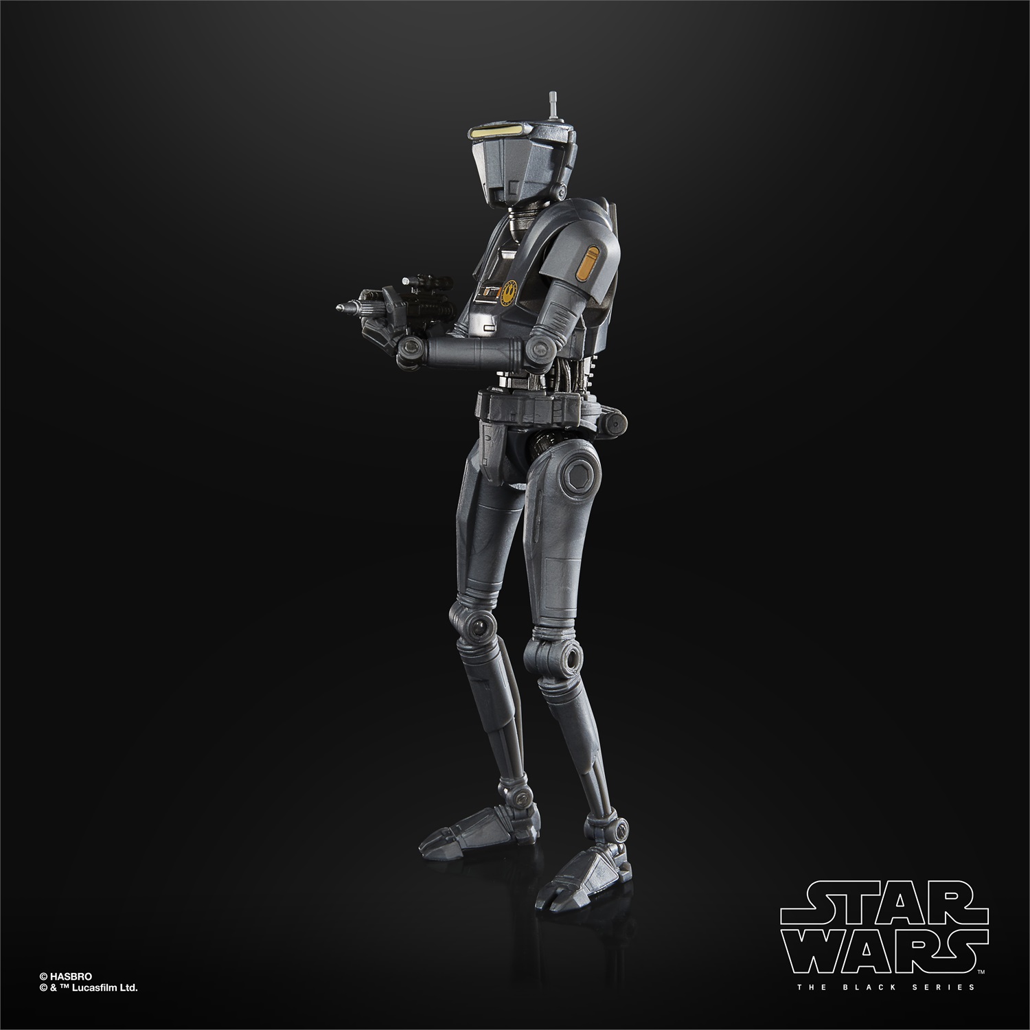 Star Wars Hasbro The Black Series Action Figure Droide di Sicurezza della Nuova Repubblica 15 cm Ispirata alla Serie The Mandalorian dai 4 Anni in su Multi