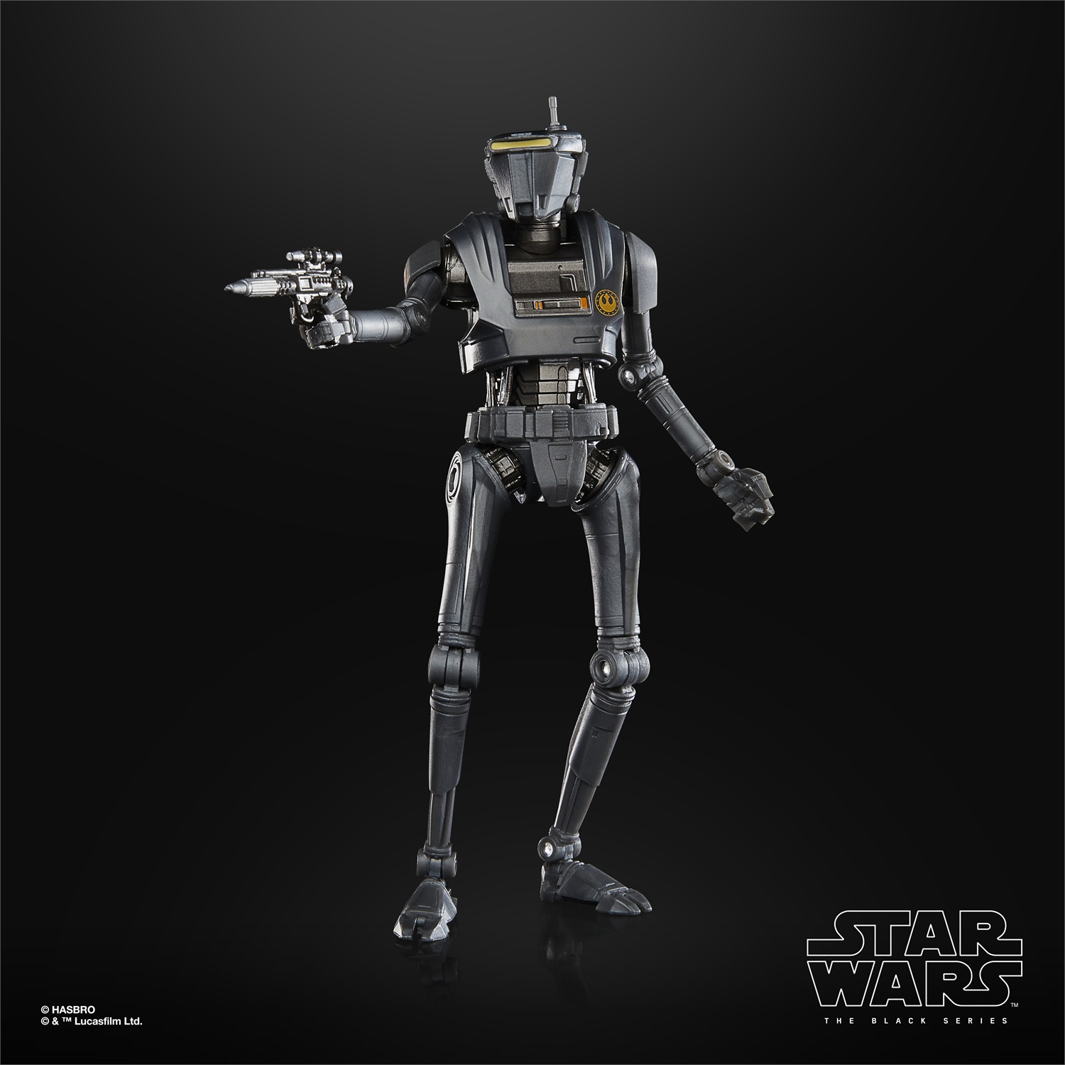 Star Wars Hasbro The Black Series Action Figure Droide di Sicurezza della Nuova Repubblica 15 cm Ispirata alla Serie The Mandalorian dai 4 Anni in su Multi