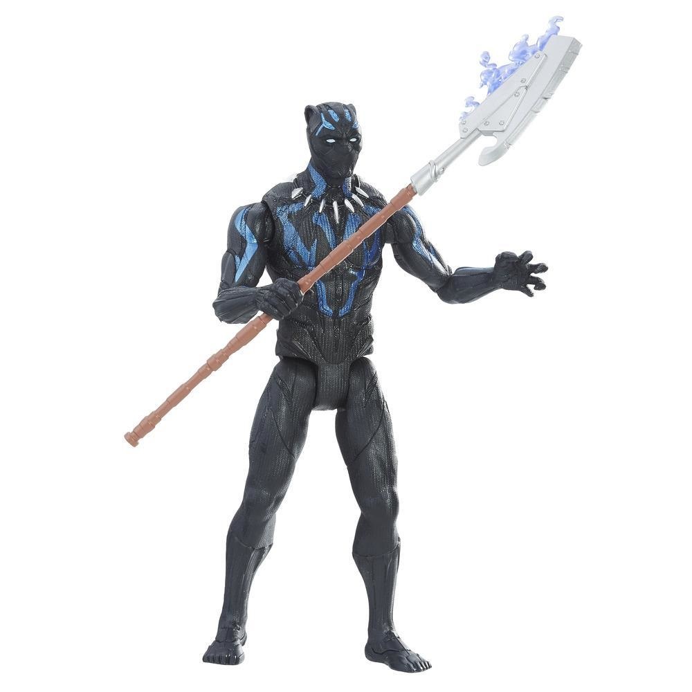Hasbro Black Panther Action Figure 15 cm - Legacy Collection Vibranium, dai 4 Anni in su