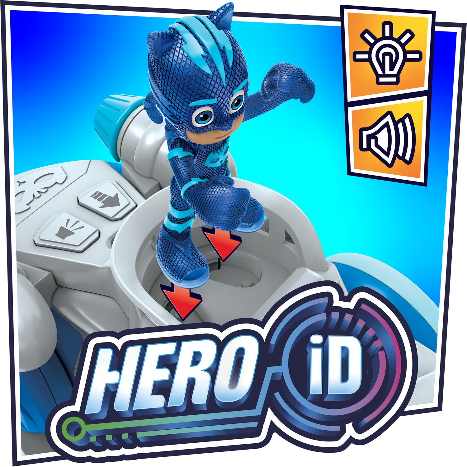 Hasbro PJ Masks Gatto da Battaglia F52025L0 - Giocattolo Motorizzato con Oltre 20 Luci e Suoni per Bambini dai 3 Anni