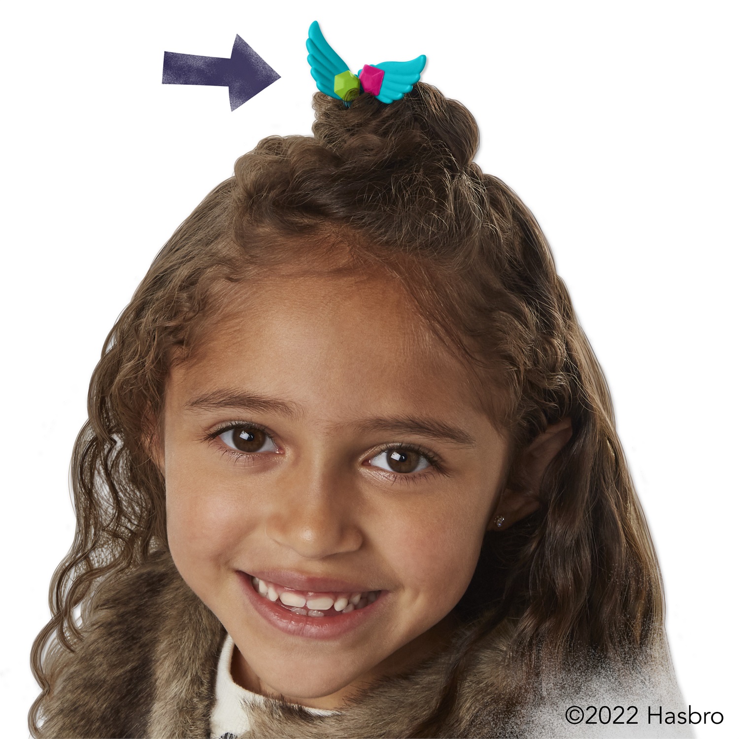 MATTEL My Little Pony Sunny Starscout Ribbon Hairstyles - Alicorno Arancione da 15 cm con Accessori per Acconciature per Bambini dai 5 Anni