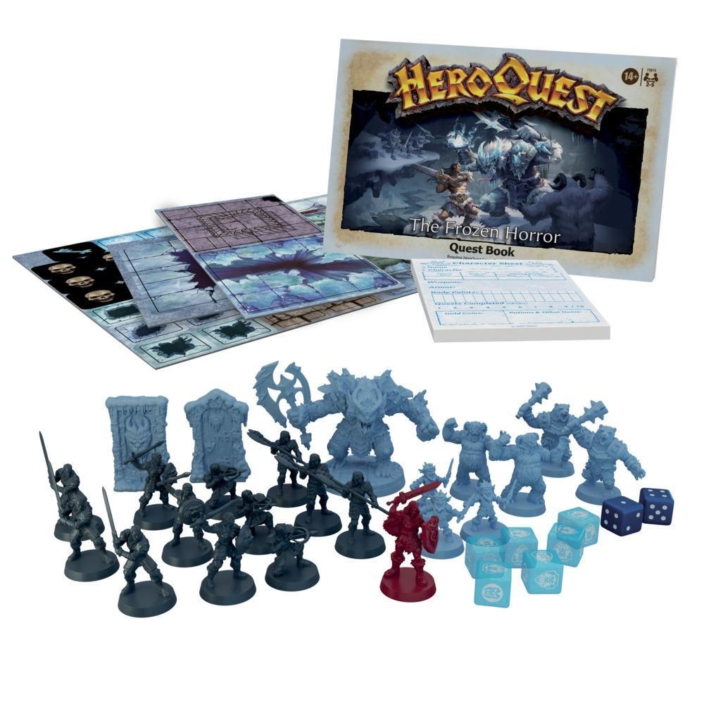 Hasbro Gaming Avalon Hill HeroQuest The Frozen Horror - Pacchetto di Espansione Gioco da Tavolo Multicolore