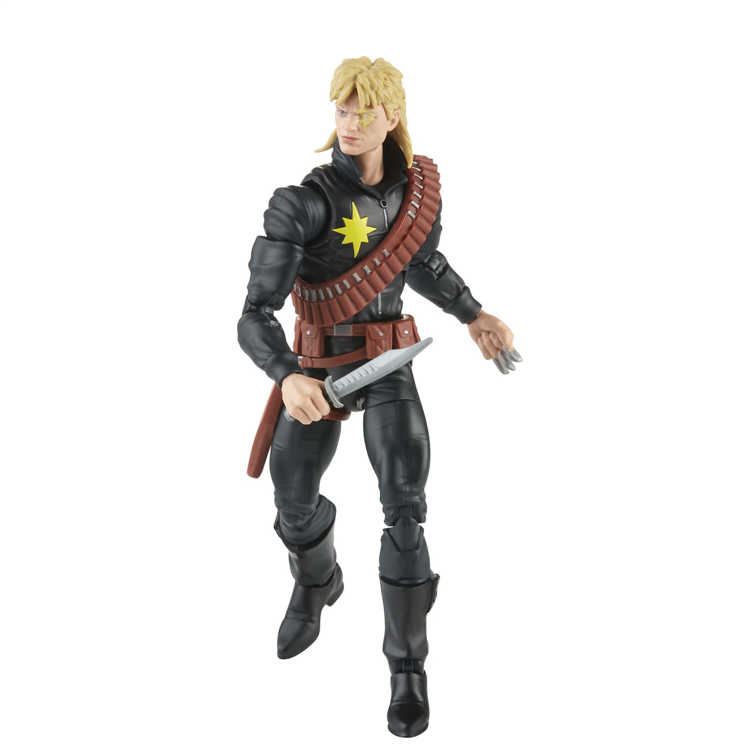 Marvel Legends Series X-Men Classic Longshot - Action Figure Collezionabile 15,2 cm con 4 Accessori, Multicolore