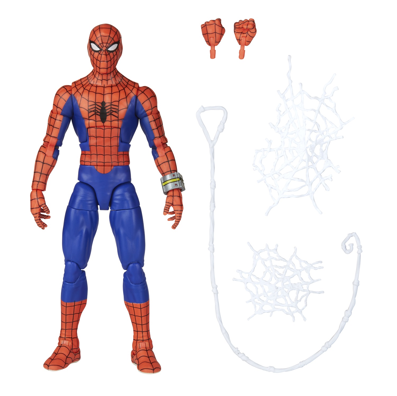 Hasbro Spider-Man Marvel Legends Series Action Figure 2022 Giapponese 15 cm con 6 Accessori