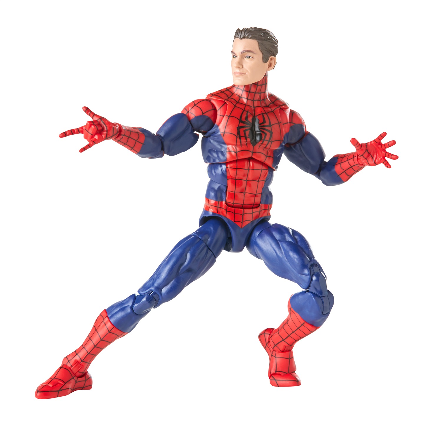 Hasbro Spider-Man Marvel Legends Series - Confezione da 2 action figure da 15 cm (Spider-Man & Marvel's Spinneret) con 10 accessori