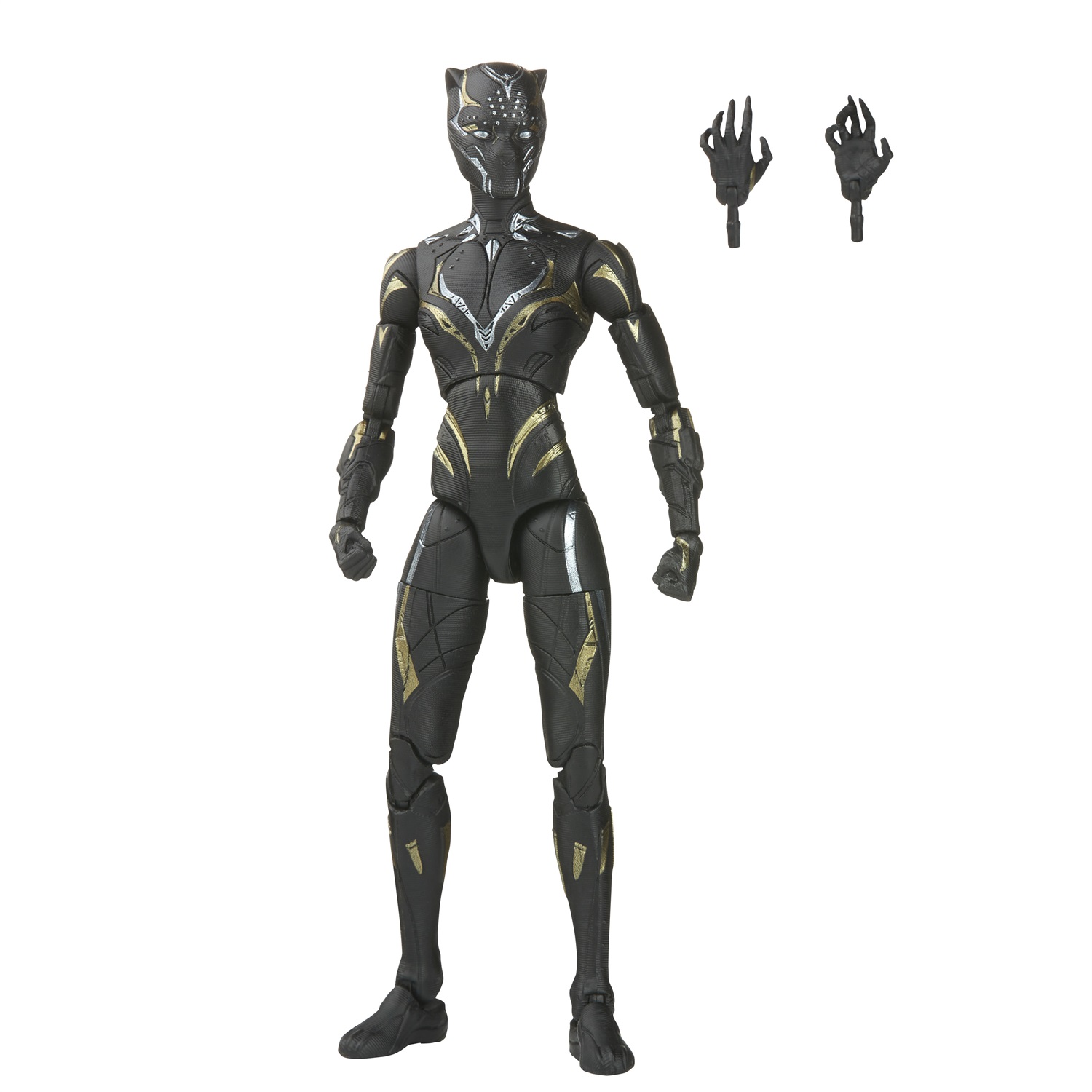 Hasbro Marvel Legends: Action Figure di Black Panther da 15 cm Ispirata a Wakanda Forever con 2 Accessori