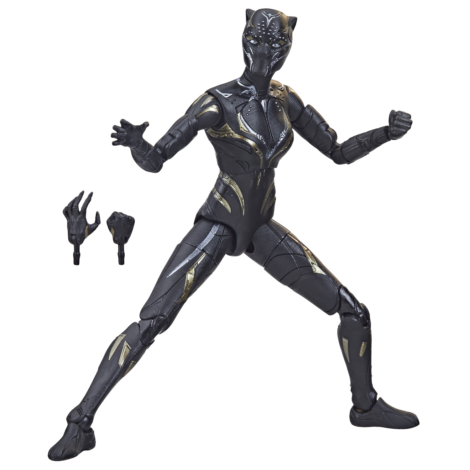 Hasbro Marvel Legends: Action Figure di Black Panther da 15 cm Ispirata a Wakanda Forever con 2 Accessori