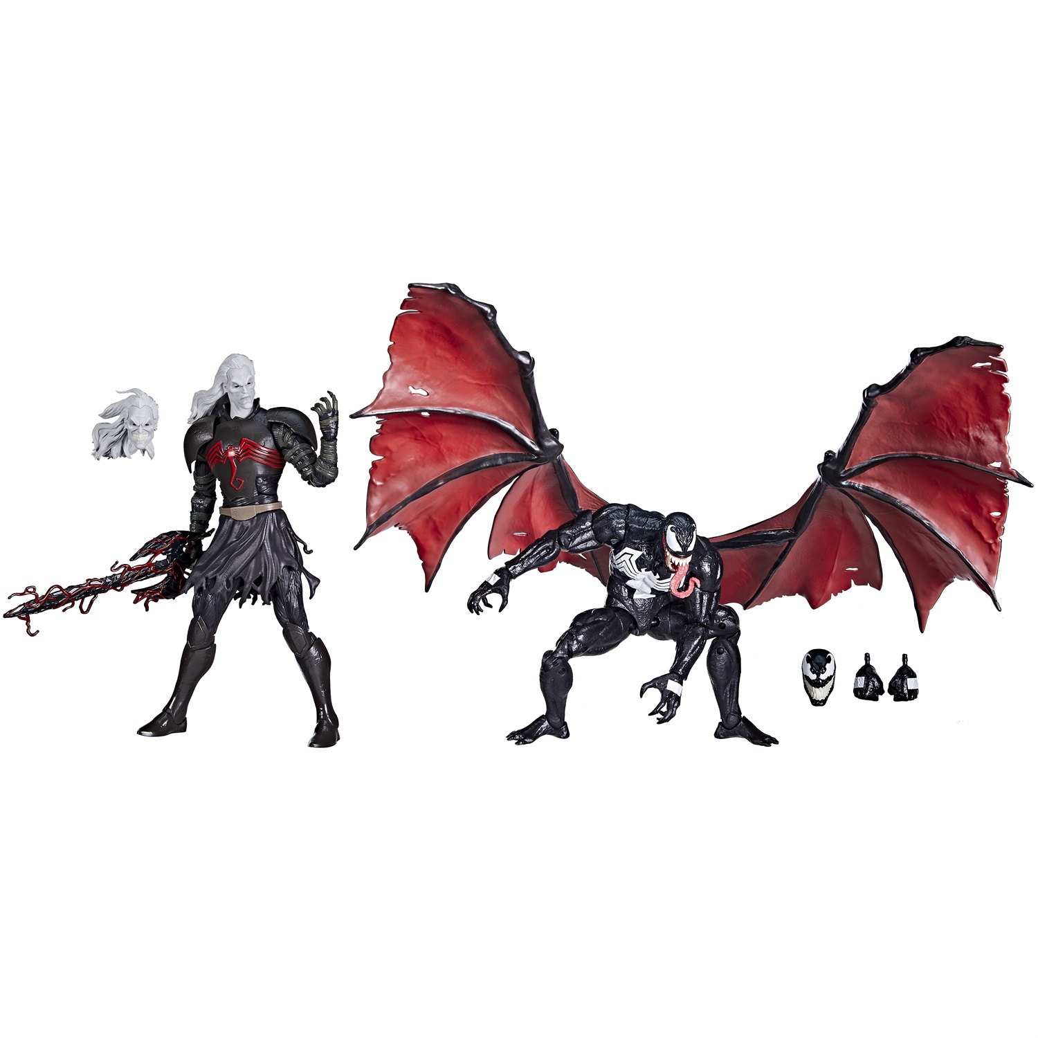 Hasbro Marvel Legends 60° Anniversario - Action Figures di Knull e Venom da 15 cm con 5 Accessori