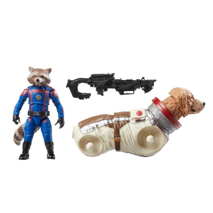 Marvel Hasbro Legends Series - Action Figure di Rocket da 8 cm ispirata a Guardiani della Galassia Vol. 3