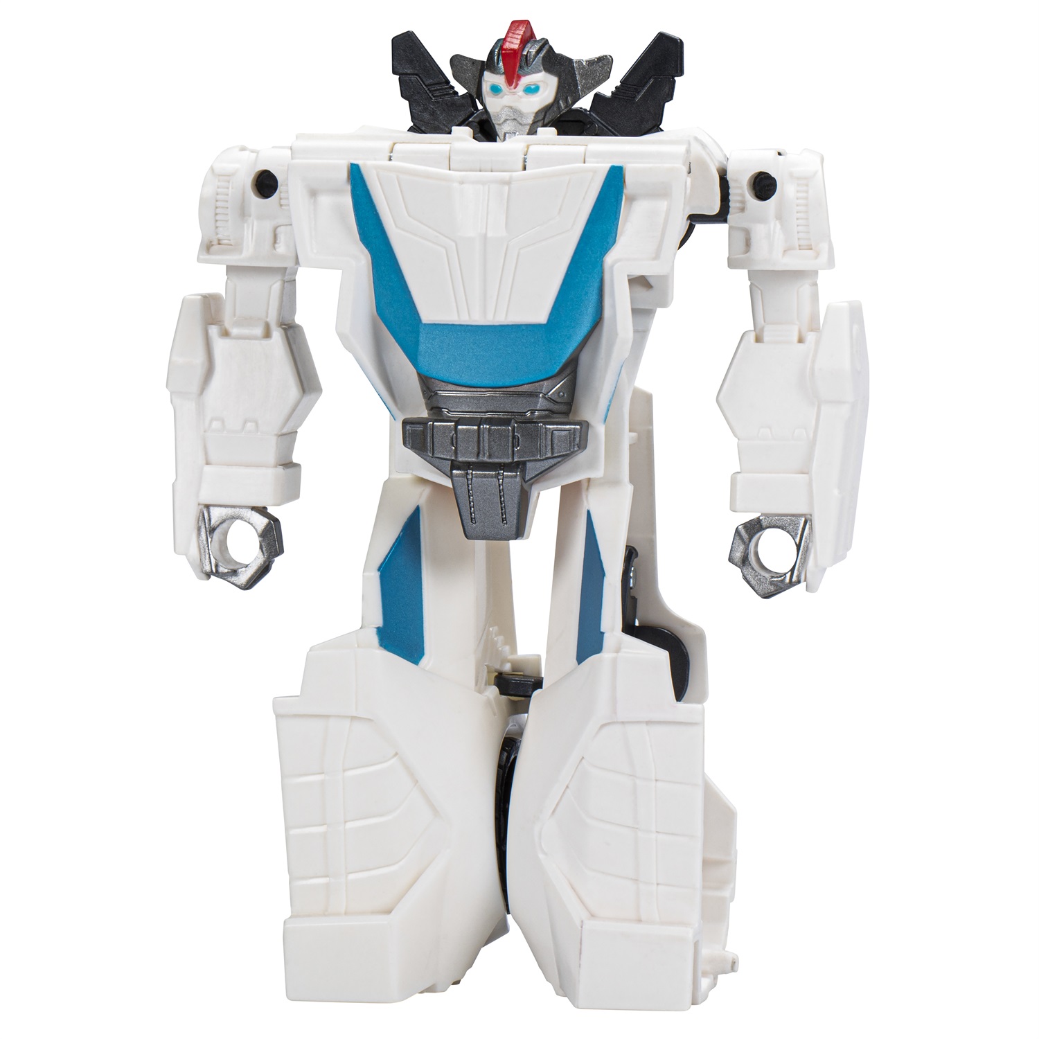 Transformers EarthSpark - Action figure Wheeljack da 10 cm con conversione in 1 passaggio e lancio in aria, giocattolo per bambini e bambine dai 6 anni
