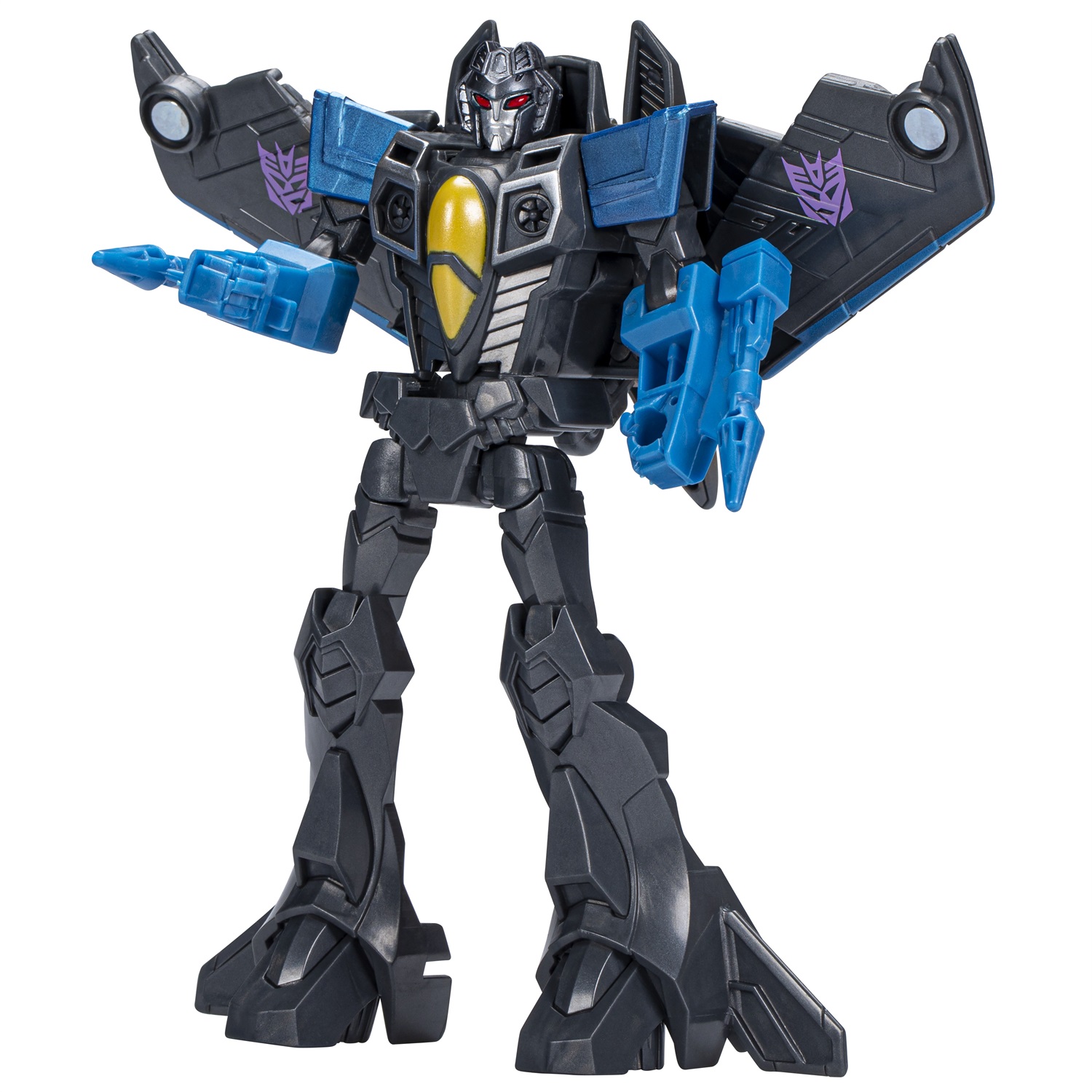 HASBRO Transformers EarthSpark - Action Figure Skywarp 6 cm, Giocattolo Convertibile 2 in 1 per Bambini dai 6 Anni
