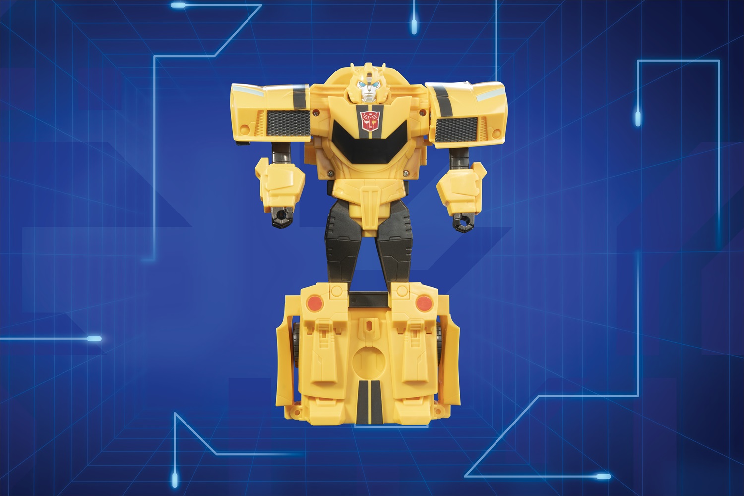 Transformers - EarthSpark, action figure di Bumblebee Spin Changer da 20 cm con action figure di Mo Malto da 5 cm, dai 6 anni in su
