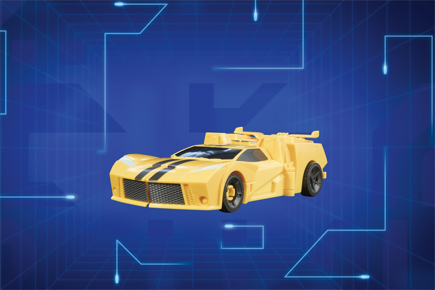 Transformers - EarthSpark, action figure di Bumblebee Spin Changer da 20 cm con action figure di Mo Malto da 5 cm, dai 6 anni in su