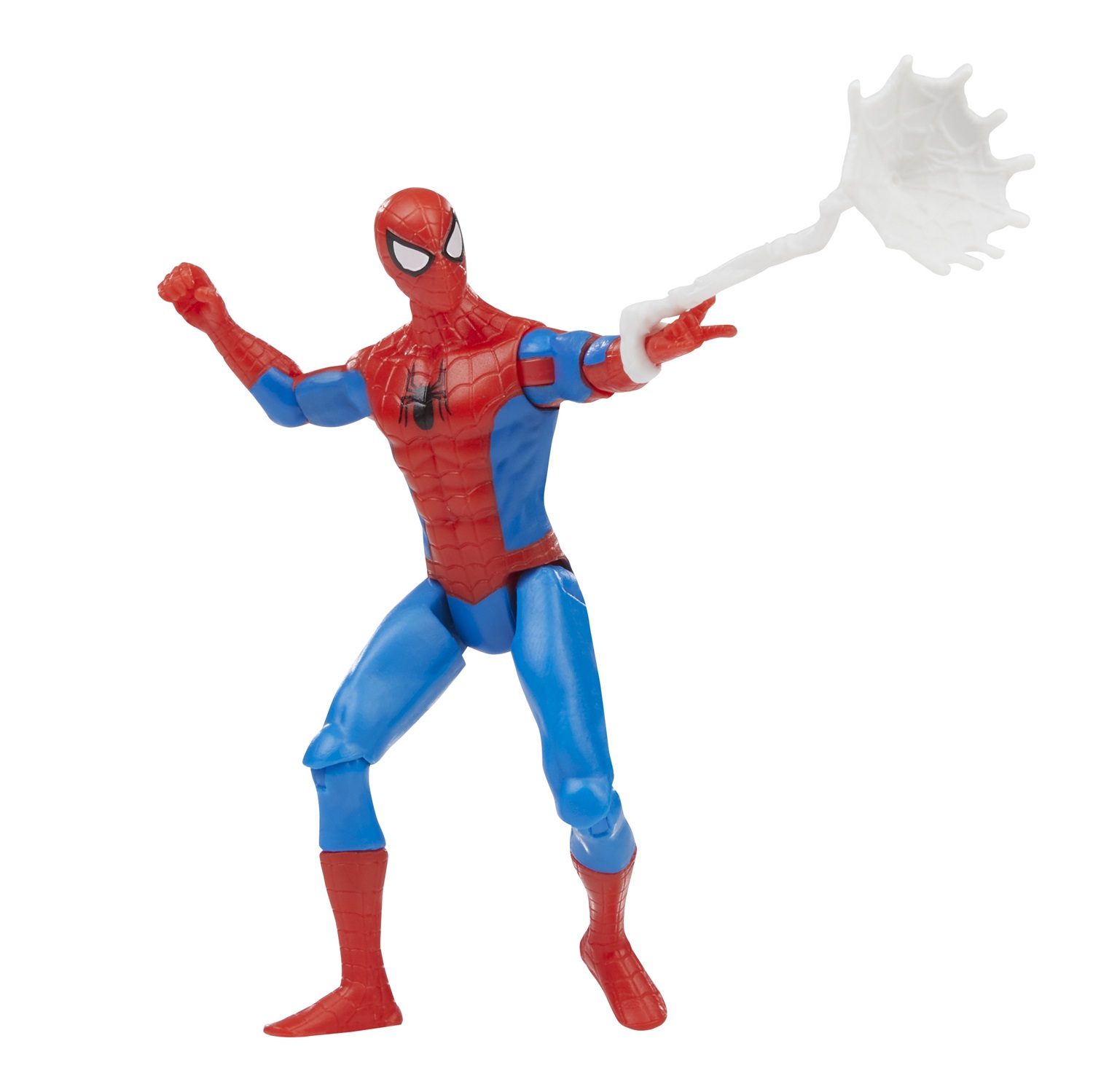 Spider-Man Action Figure 4in - Marvel Epic Hero Series con Accessori, Rosso e Blu