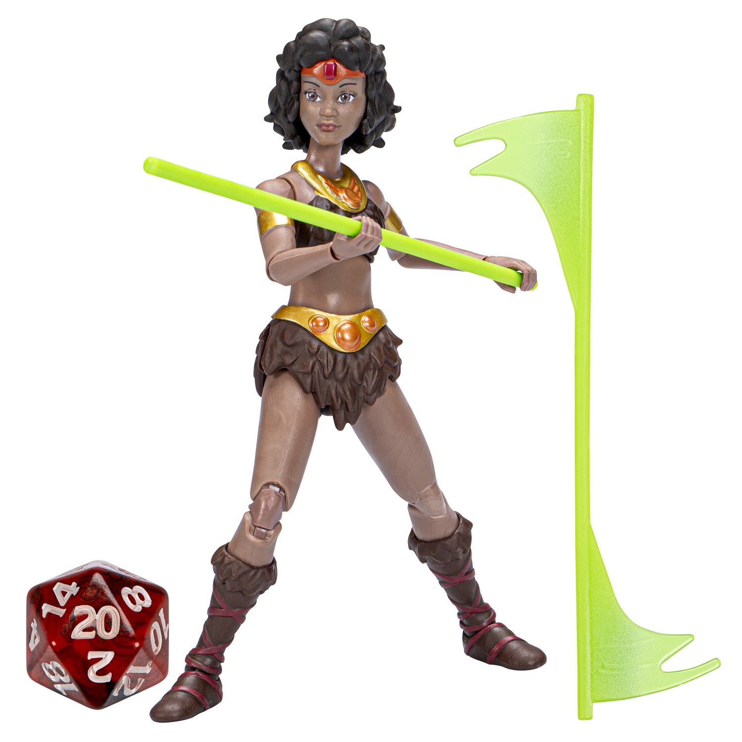 Hasbro Dungeons & Dragons Cartoon Classics Diana - Action Figure 15 cm con Accessori e Dado D20