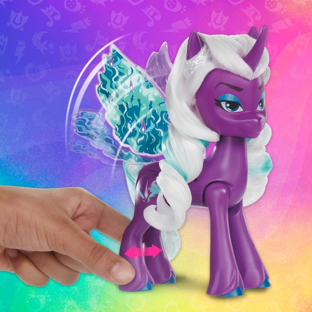 My Little Pony Opaline Arcana Wing Surprise - Bambola Alicorn da 12,7 cm con accessori e ali mobili
