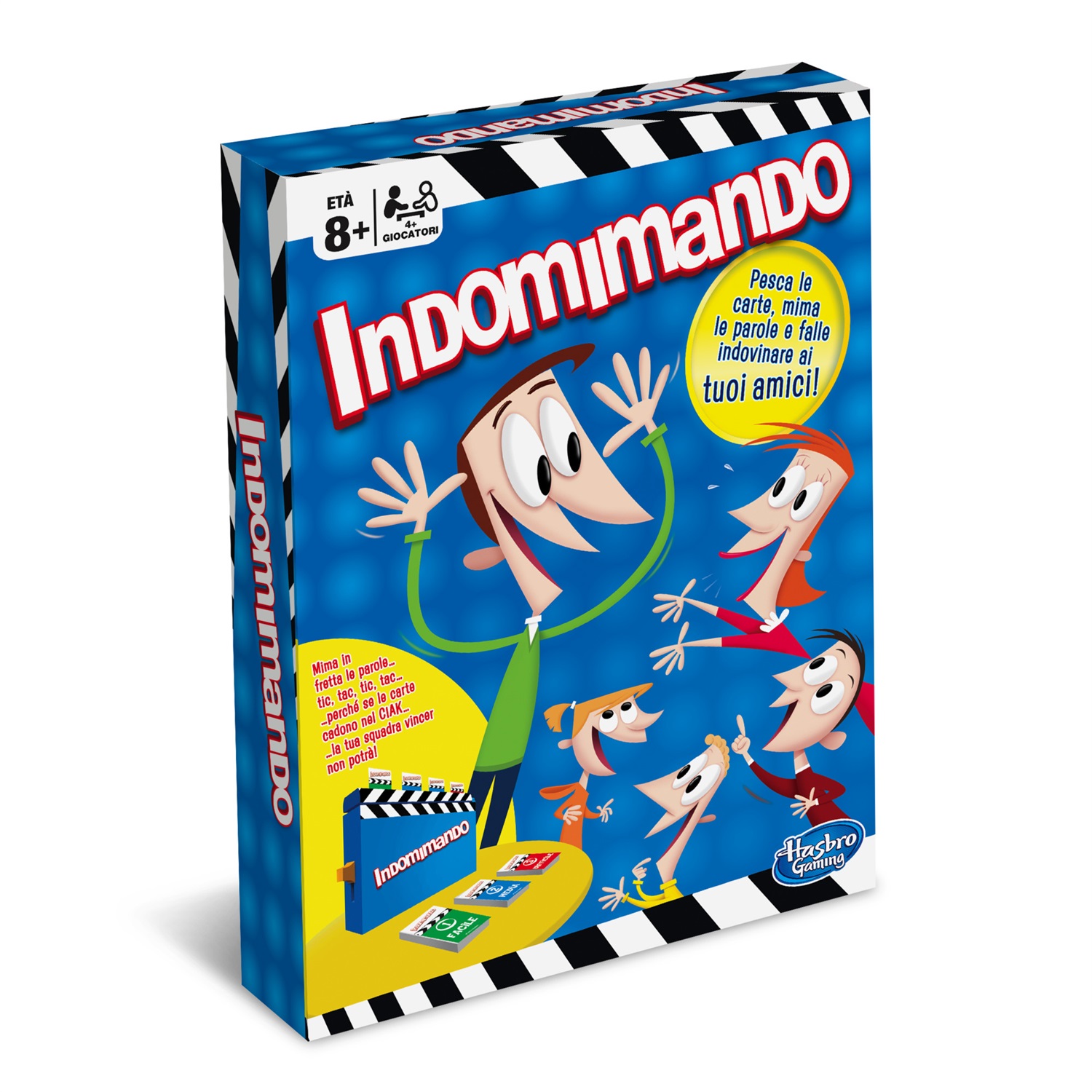 Hasbro Indomimando - Gioco in Scatola di Mimi per 4 o più Giocatori, Versione Italiana