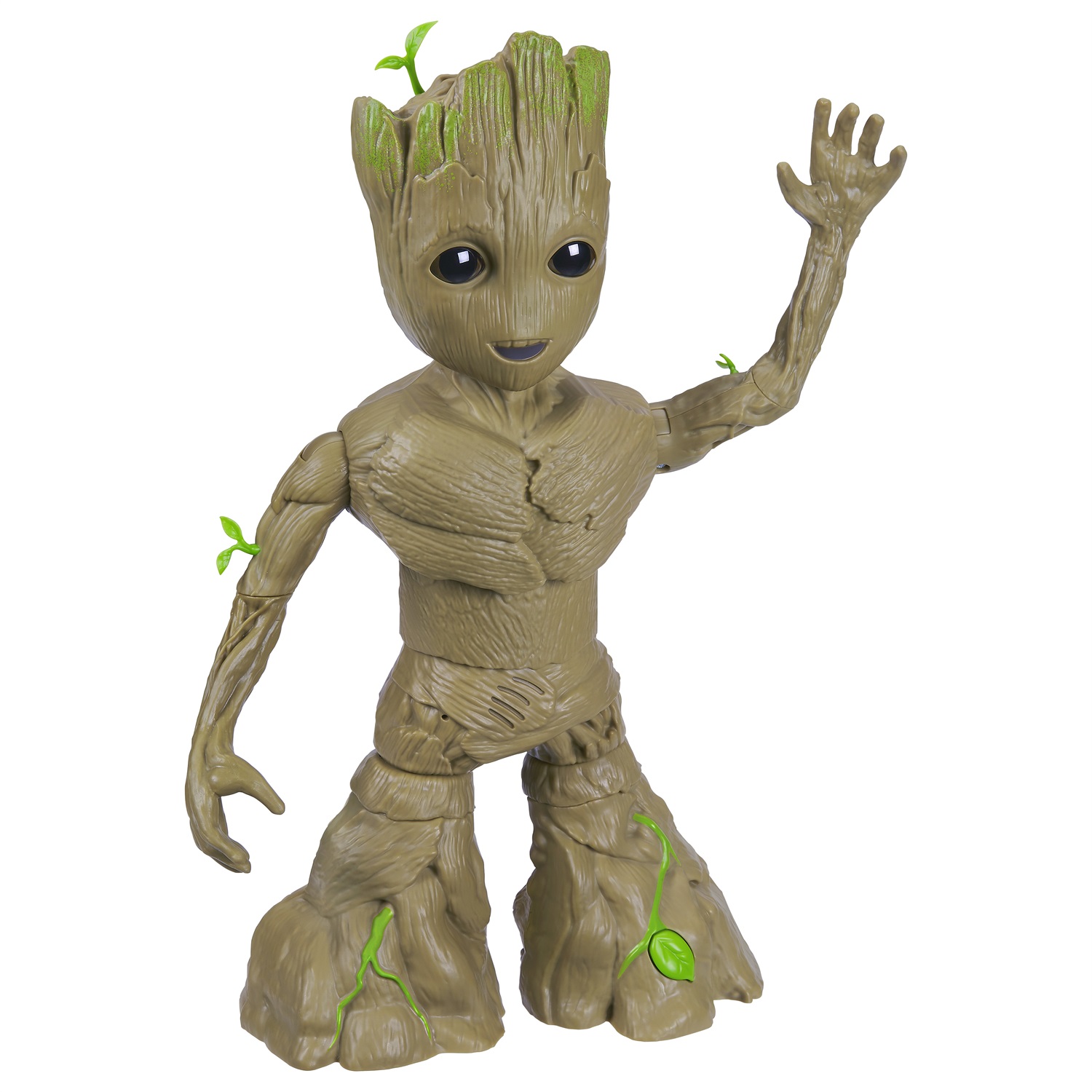 Hasbro I Am Groot - Action Figure Interattiva di Groot che Balla e Cresce da 34 cm a 45,7 cm, Risponde alla Musica e ai Suoni